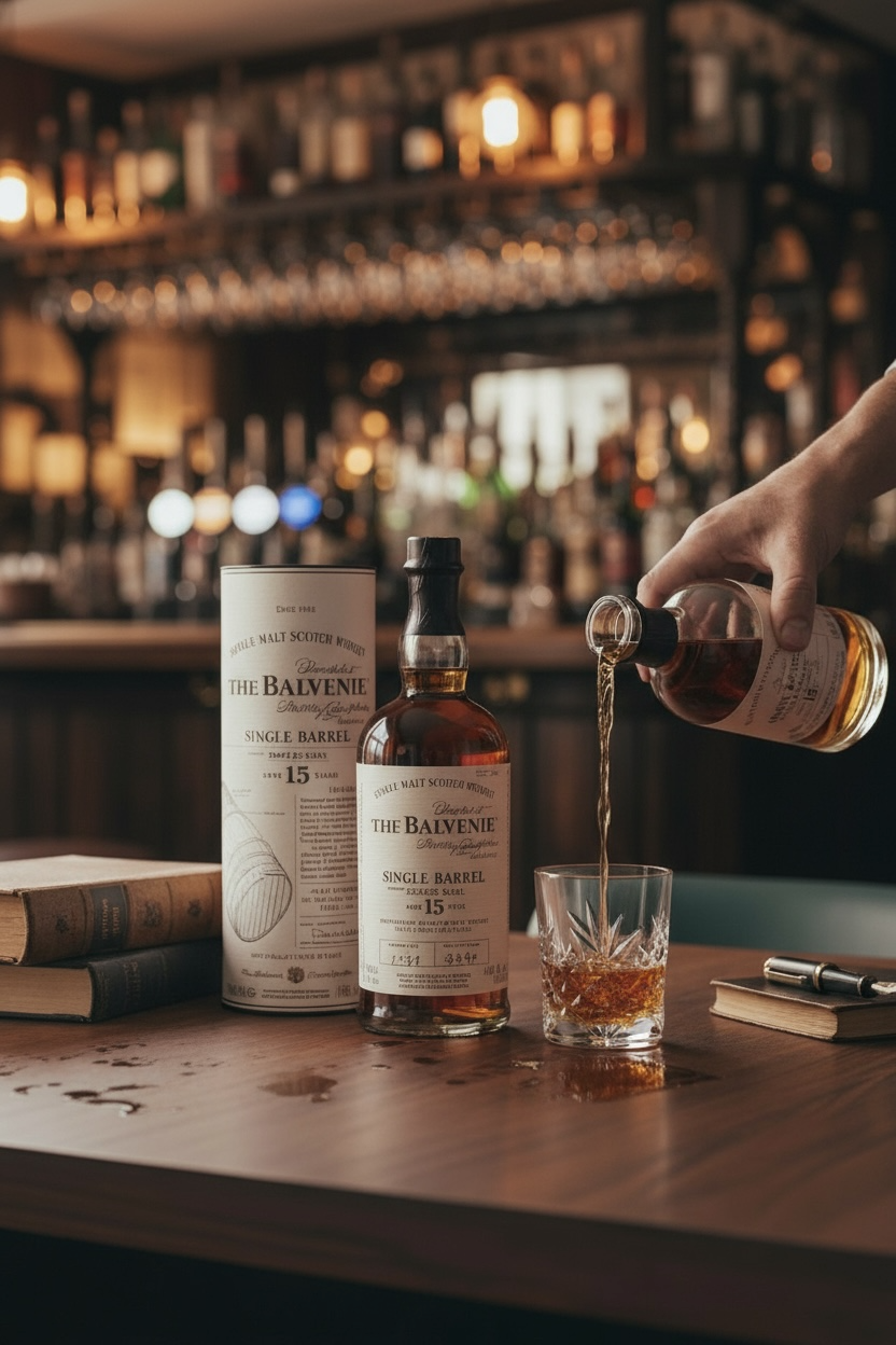 Balvenie 15 Year Old Single Barrel Sherry Cask – Cask 2814 – 47.8% – Bottle 4 of 800