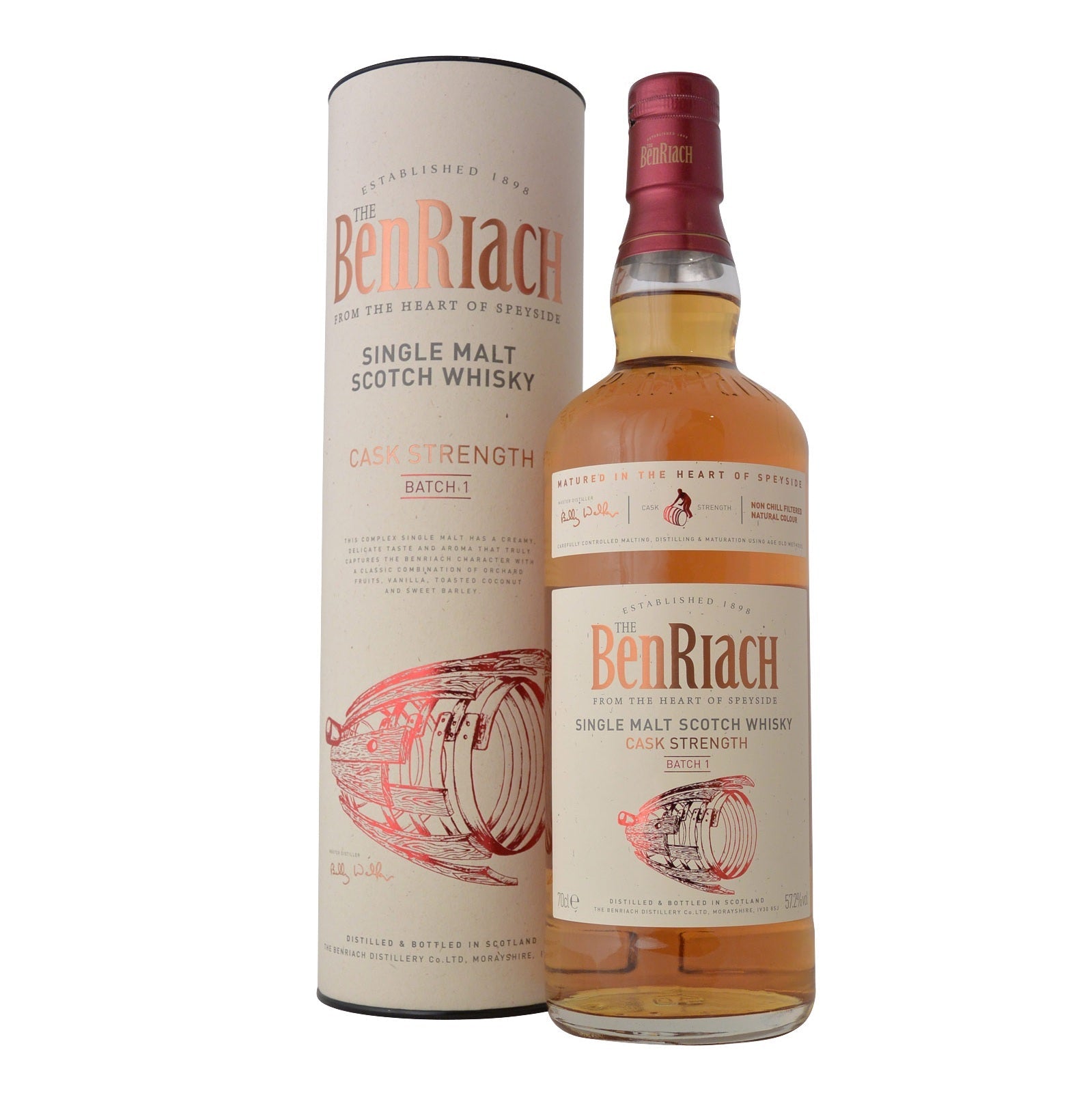 Benriach Cask Strength Batch 1 - BenRiach in Its Purest Form