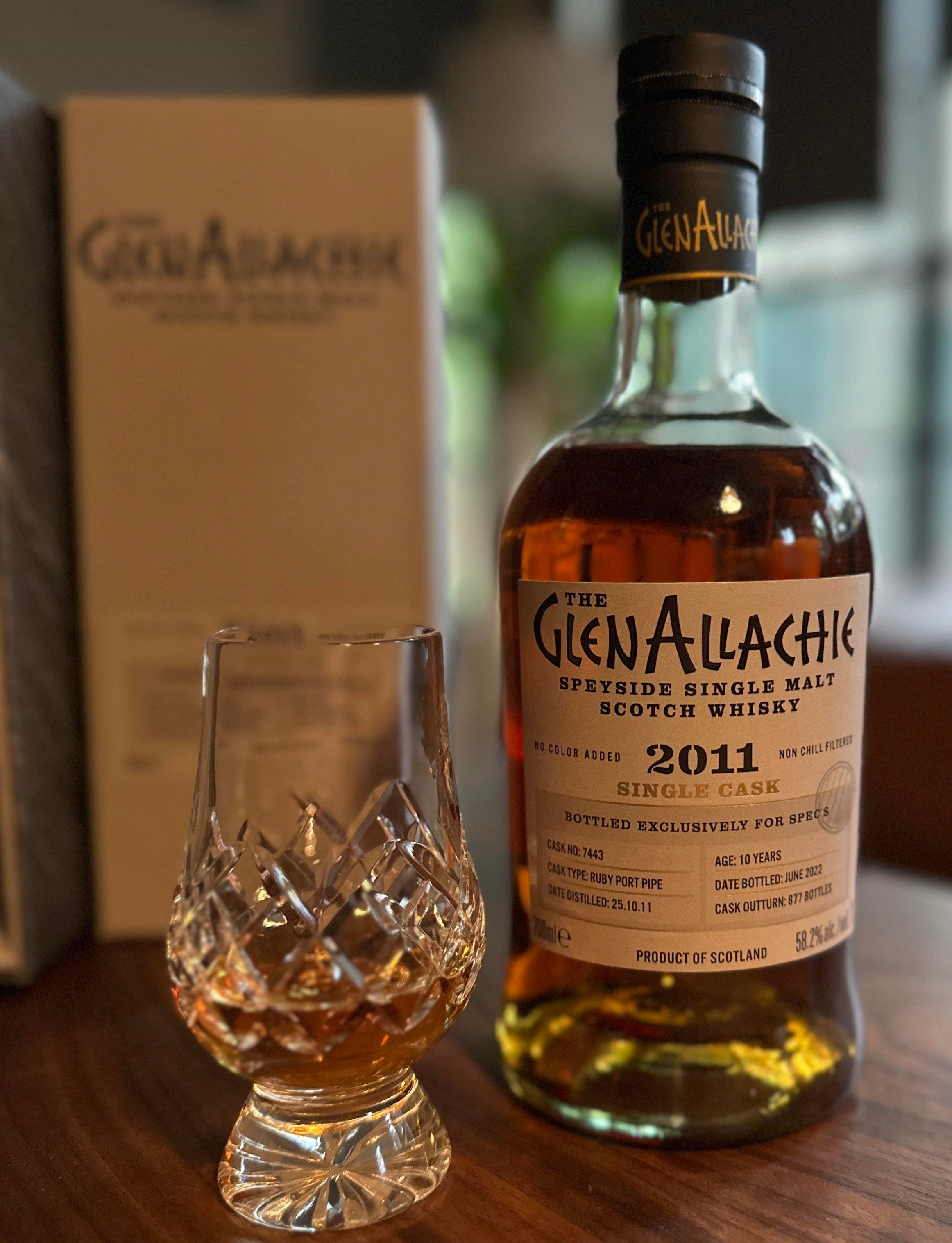 GlenAllachie 2011 12 Year Old Single Cask #807032 | Oloroso Puncheon | 709 Bottles
