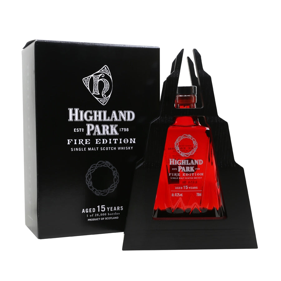 Highland Park 15 Year Old Fire Edition: Norse Mythology Bottled in Orkney