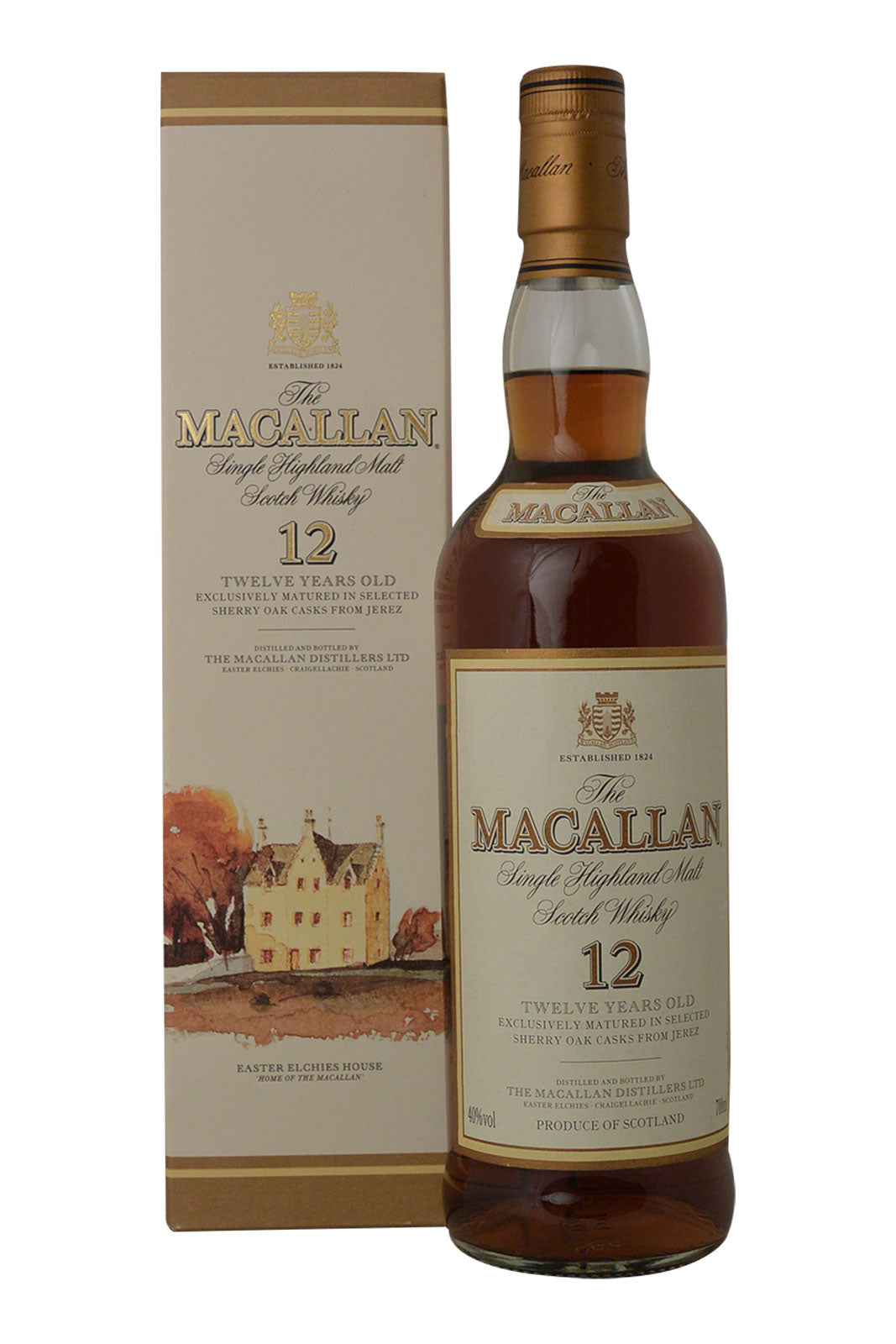 Macallan 12 Years Sherry Oak: A Vintage Highland Gem