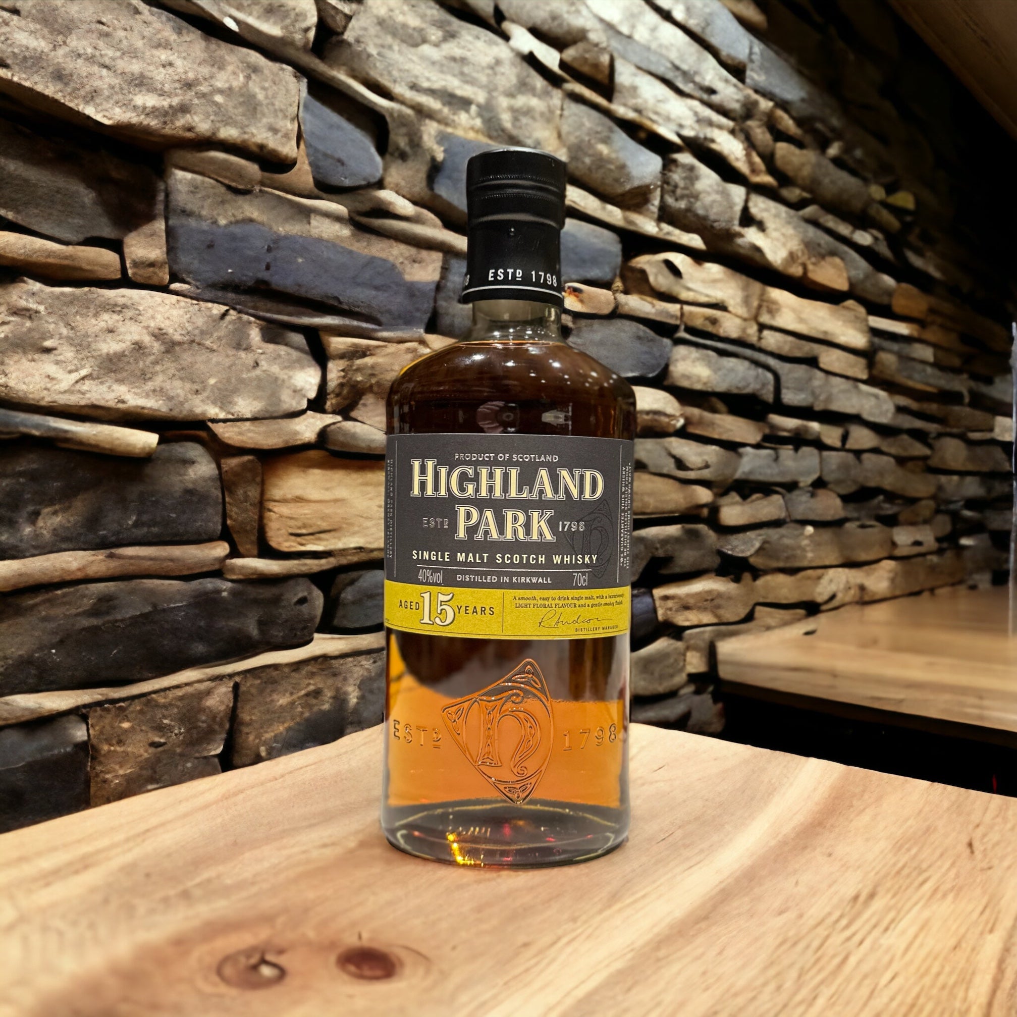 Highland Park 15 Years Old, a beloved and distinctive expression