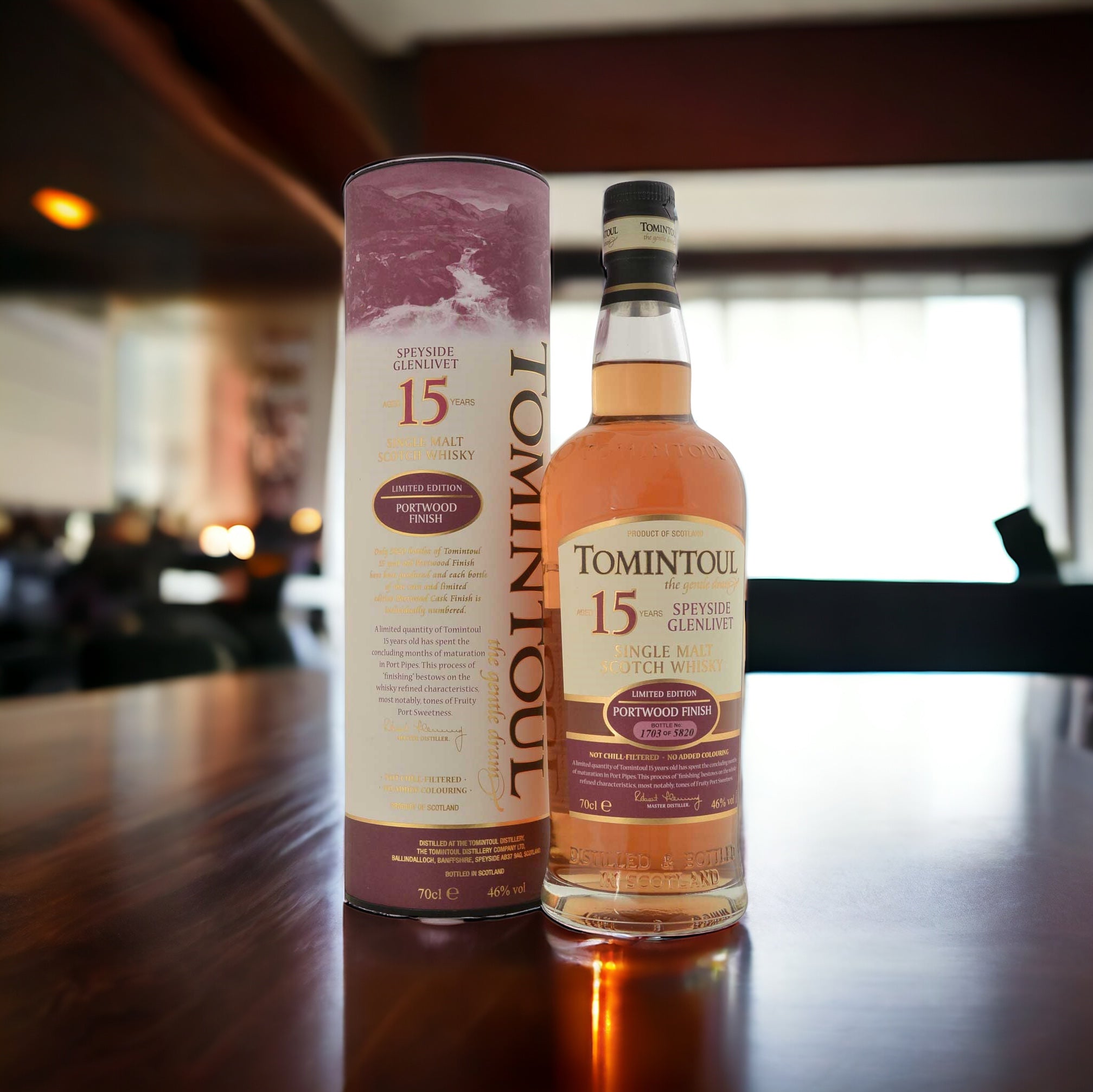 Unveiling the rare Tomintoul 15-Year-Old Portwood Finish!