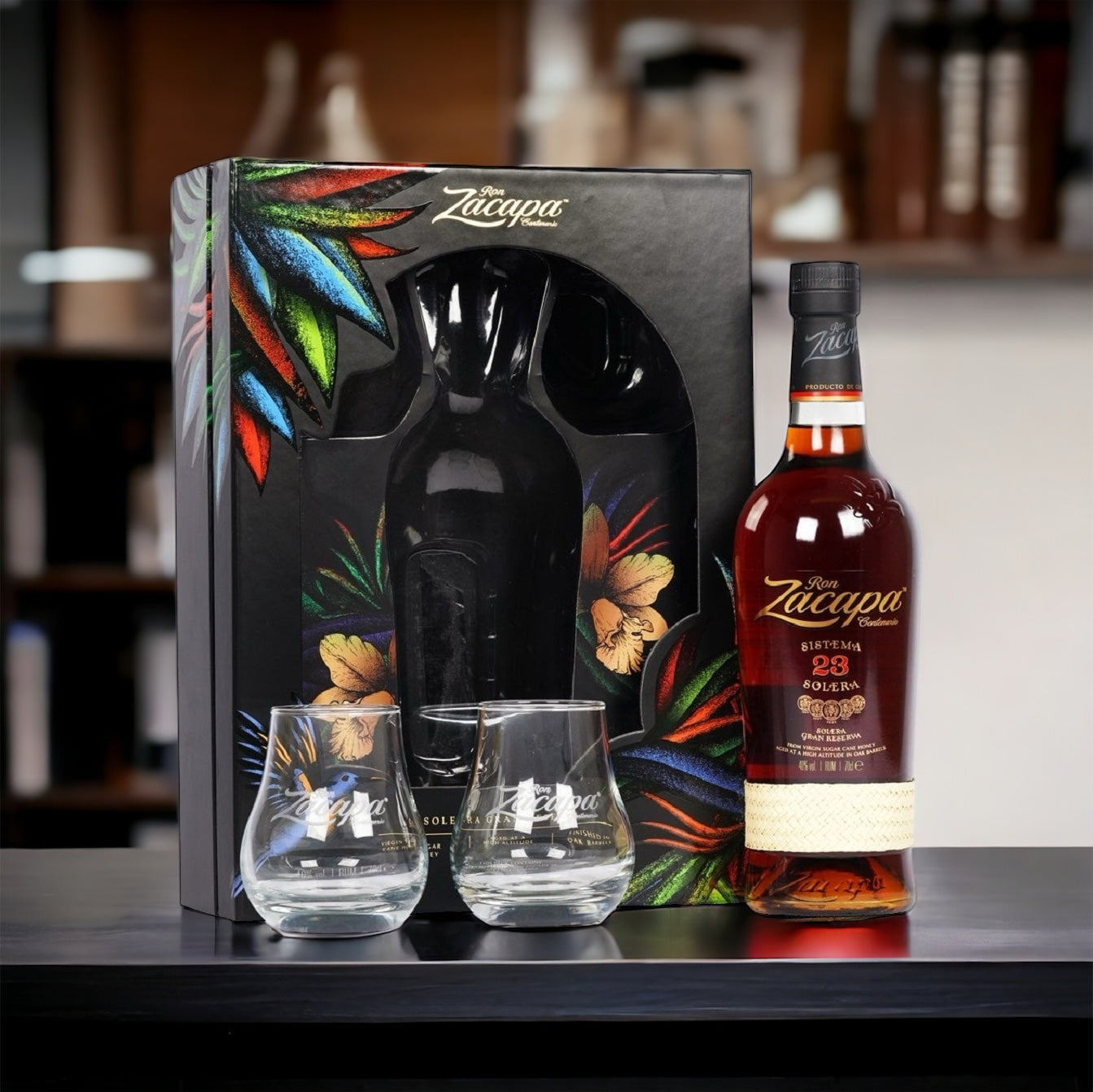 Zacapa Ron 23 Year Old Sistema Solera Rum Gift Pack: A Masterpiece of Sweetness and Spice