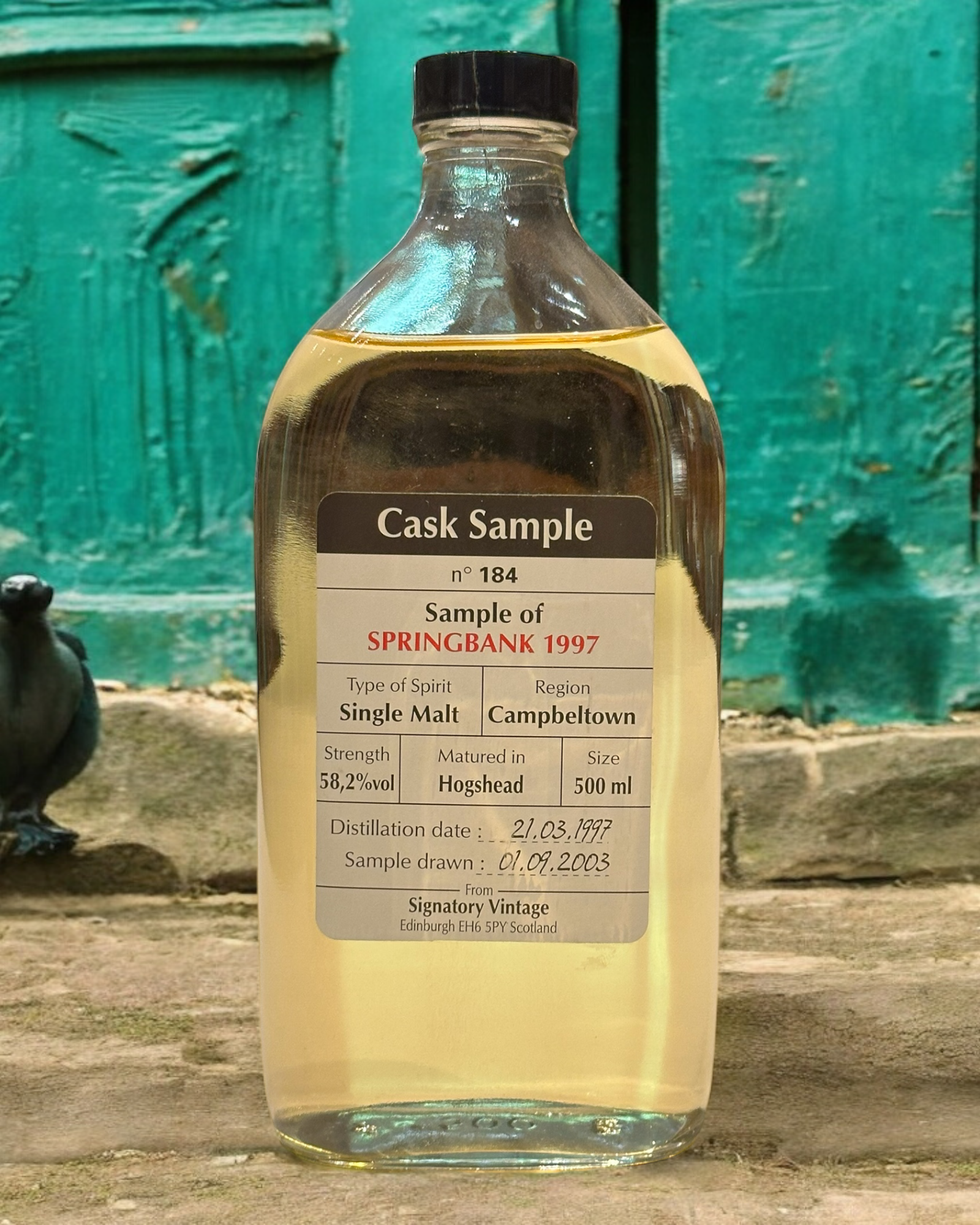 Springbank 1997 Single Malt – Signatory Vintage Cask Sample