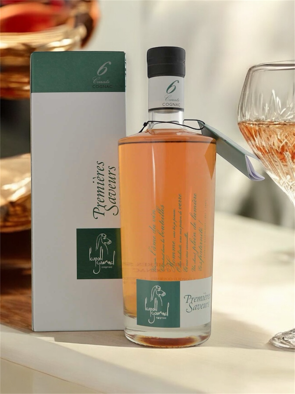 Léopold Gourmel Premières Saveurs 6-Year Cognac, a refined expression