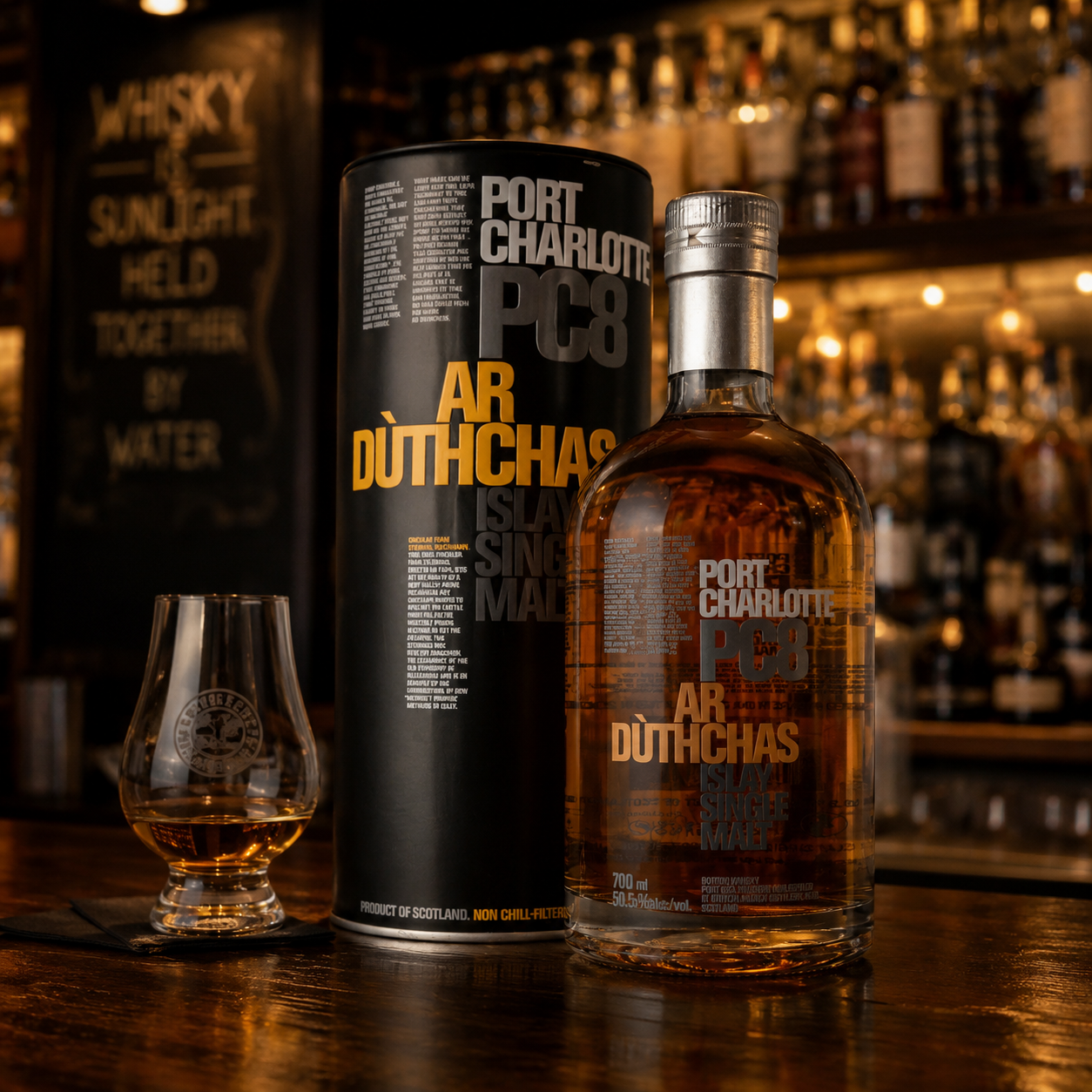 Port Charlotte PC8 Ar Dùthchas – Heavily Peated Islay Single Malt