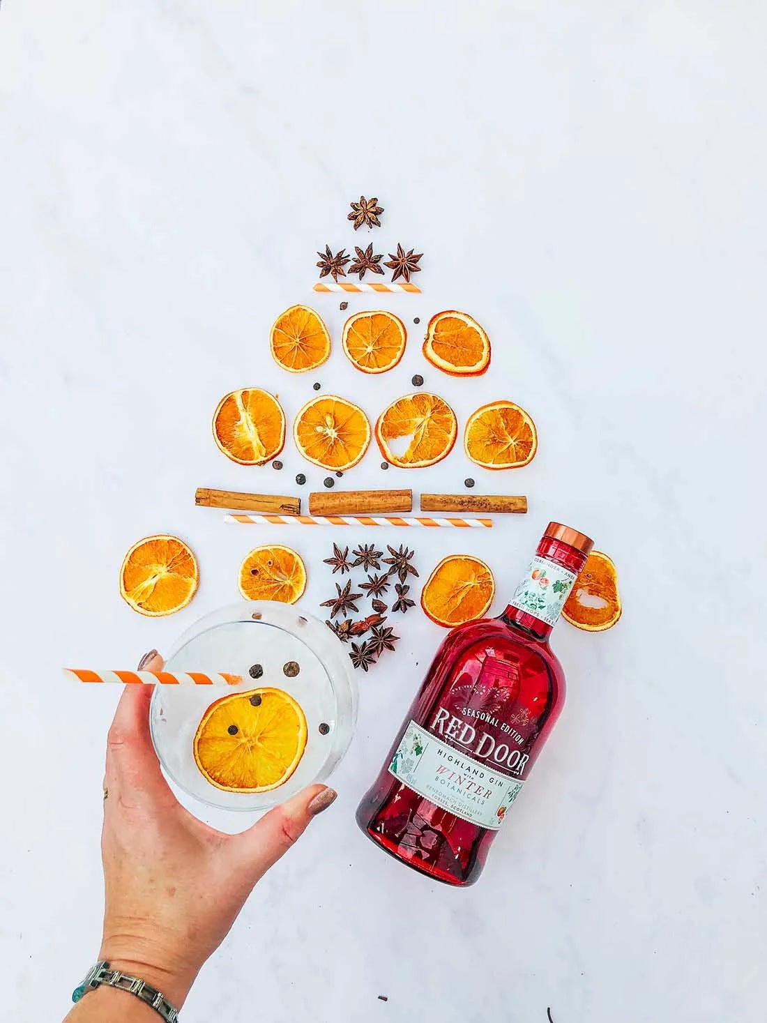 Experience the magic of winter with Red Door Gin's limited-edition seasonal delight