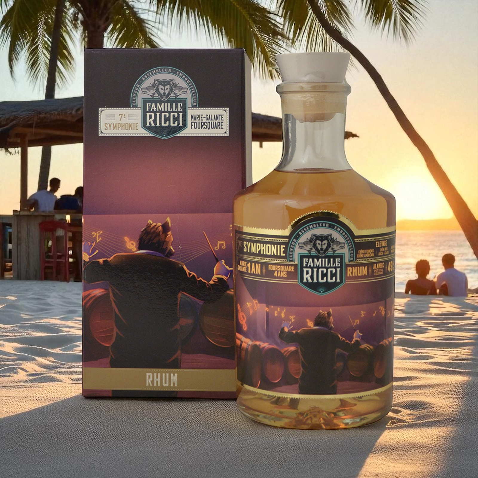 Ricci 7th Symphonie Rum: A Marriage of Origins, A Symphony of Flavours