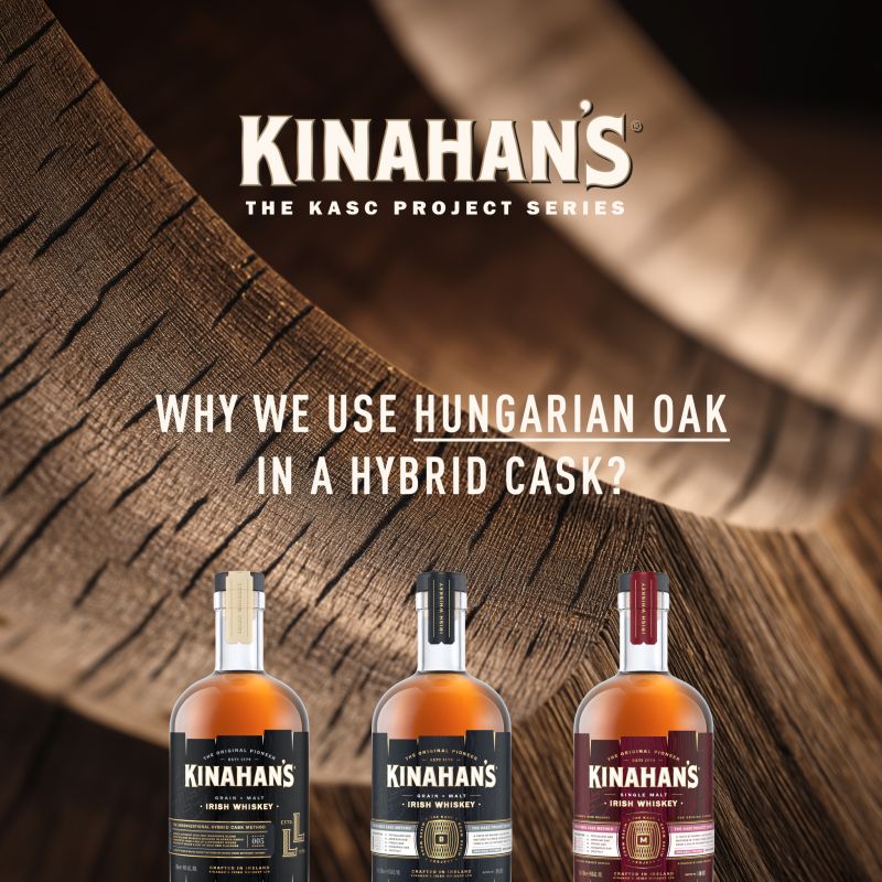 Kinahan’s Single Malt Irish Whiskey | Hybrid Cask Method | Premium Innovative Whiskey