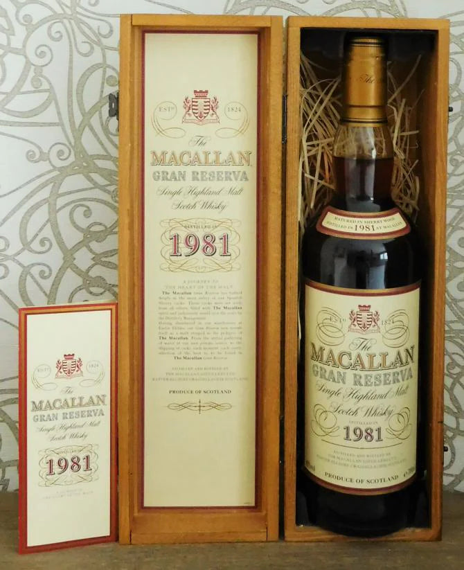 Old and rare whiskies