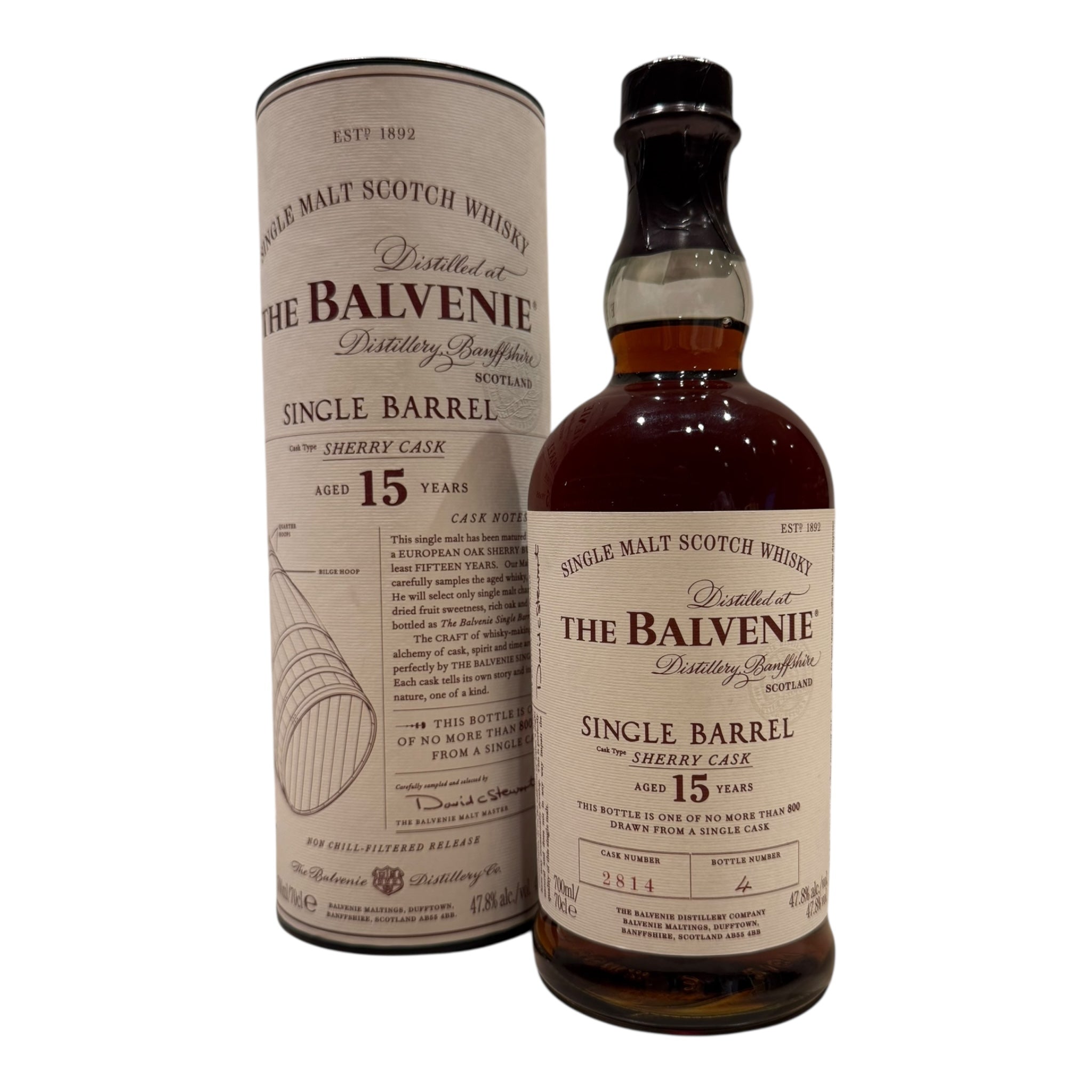 Balvenie Single Barrel Sherry Cask 15 Year Old