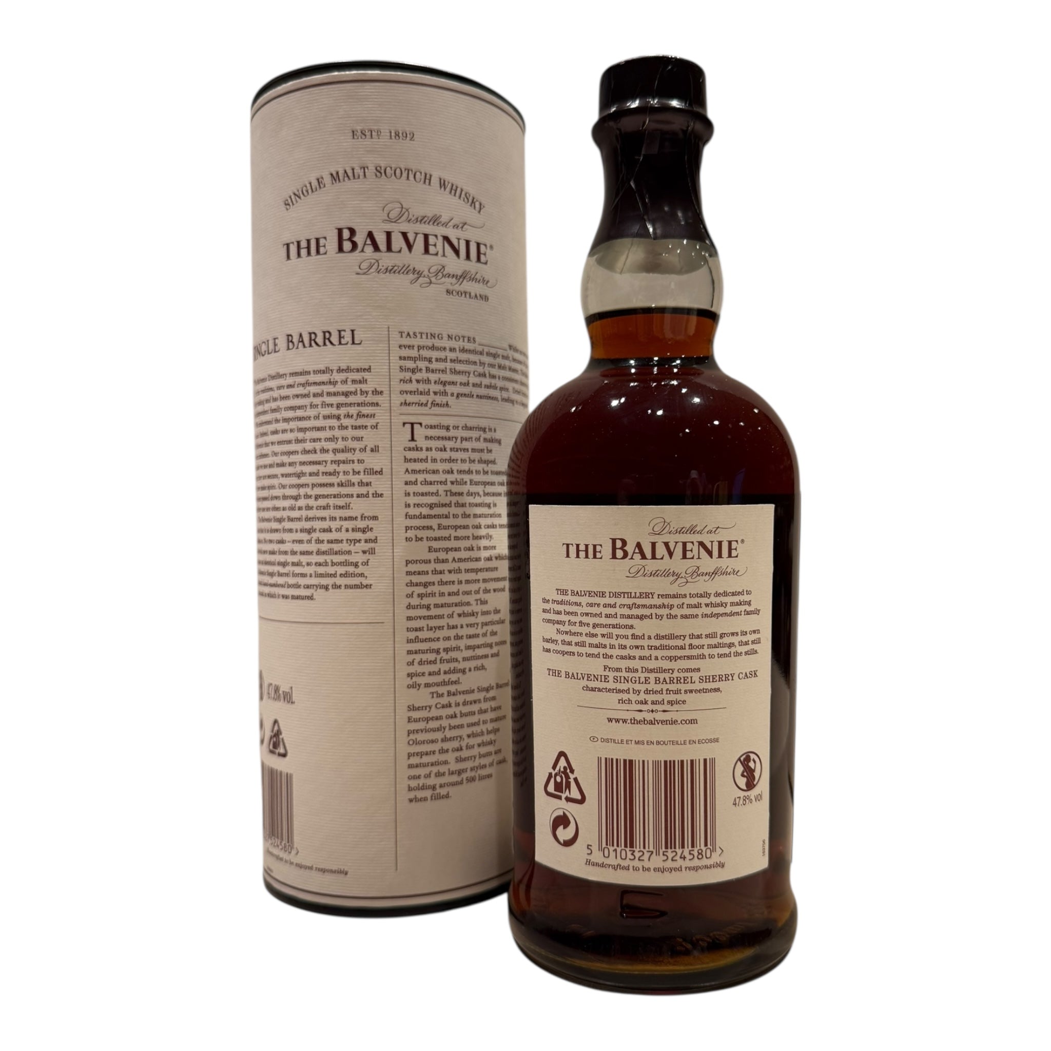 Balvenie Single Barrel Sherry Cask 15 Year Old
