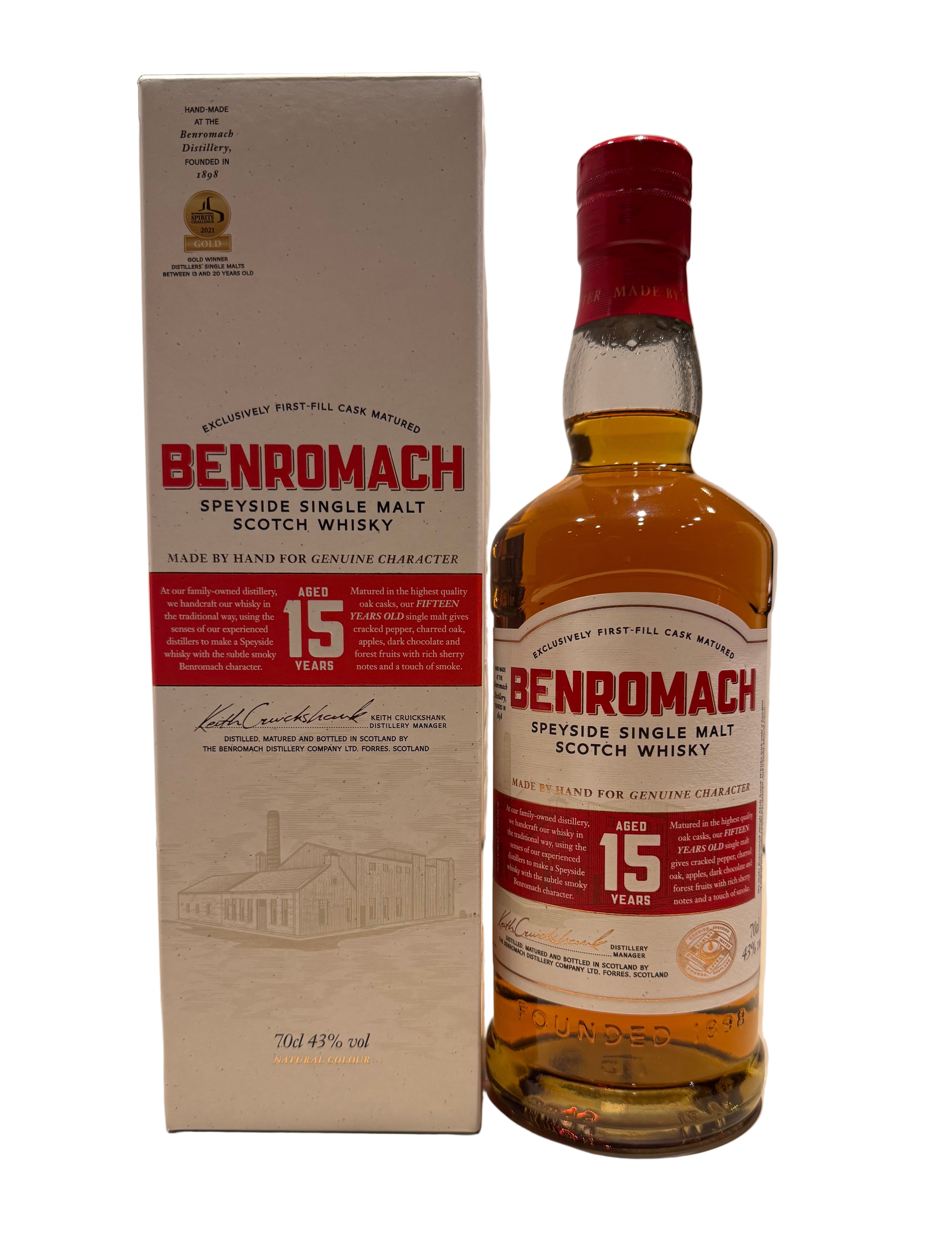 Benromach Aged 15 Years