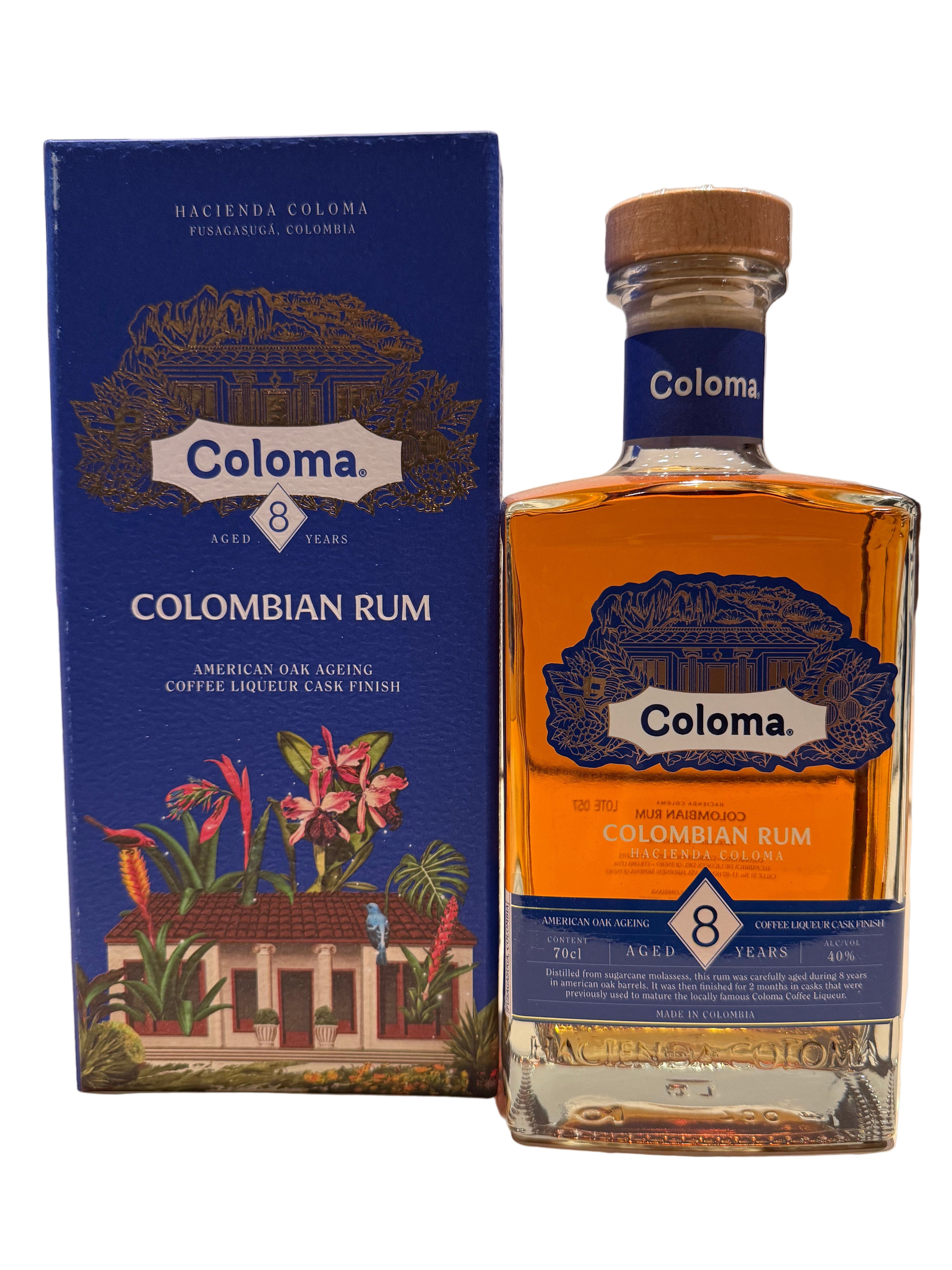 Coloma Colombian Rum 8 Year Old Coffee Liqueur Cask Finish