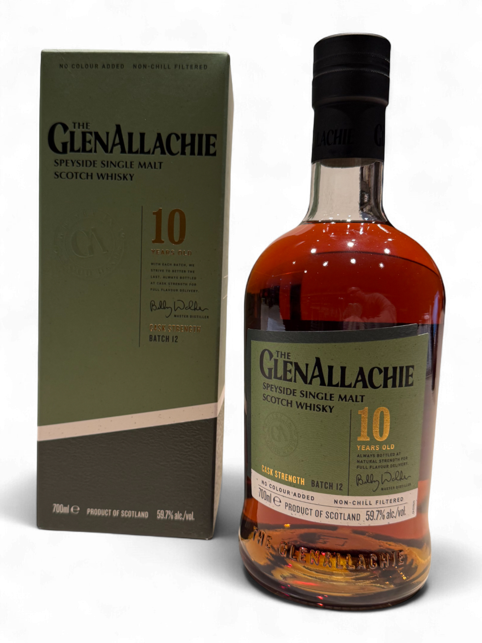 GlenAllachie 10 Year Old Batch 12 Cask Strength