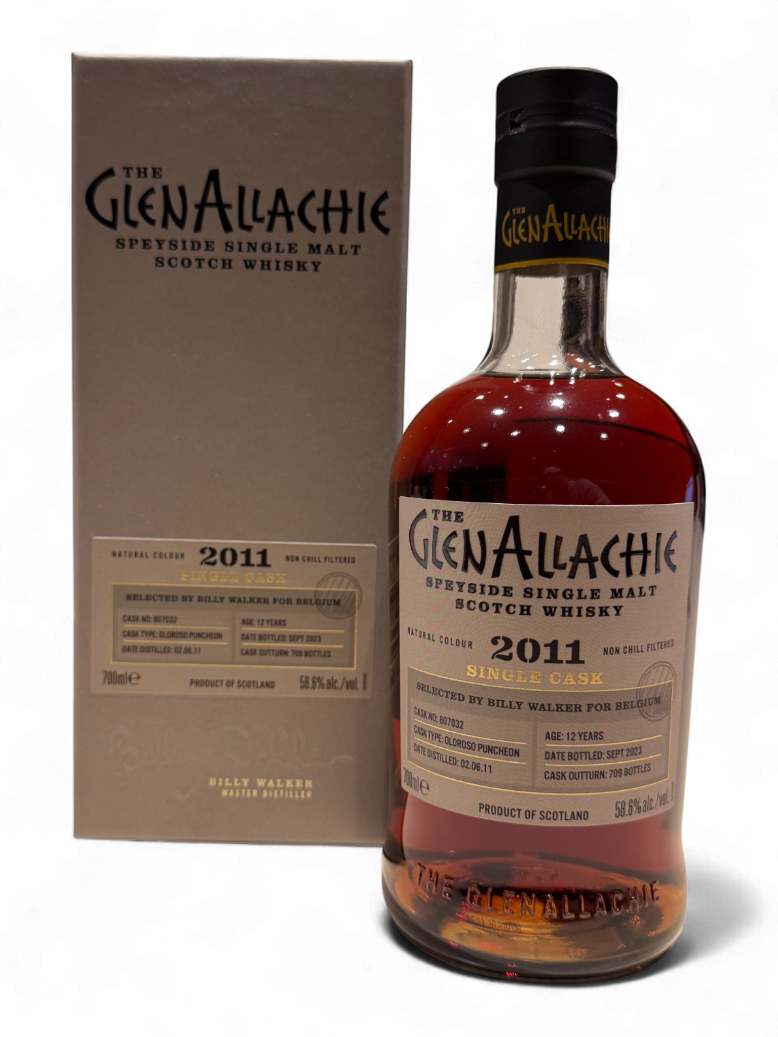 GlenAllachie 2010 14 Year Old Single Cask 1