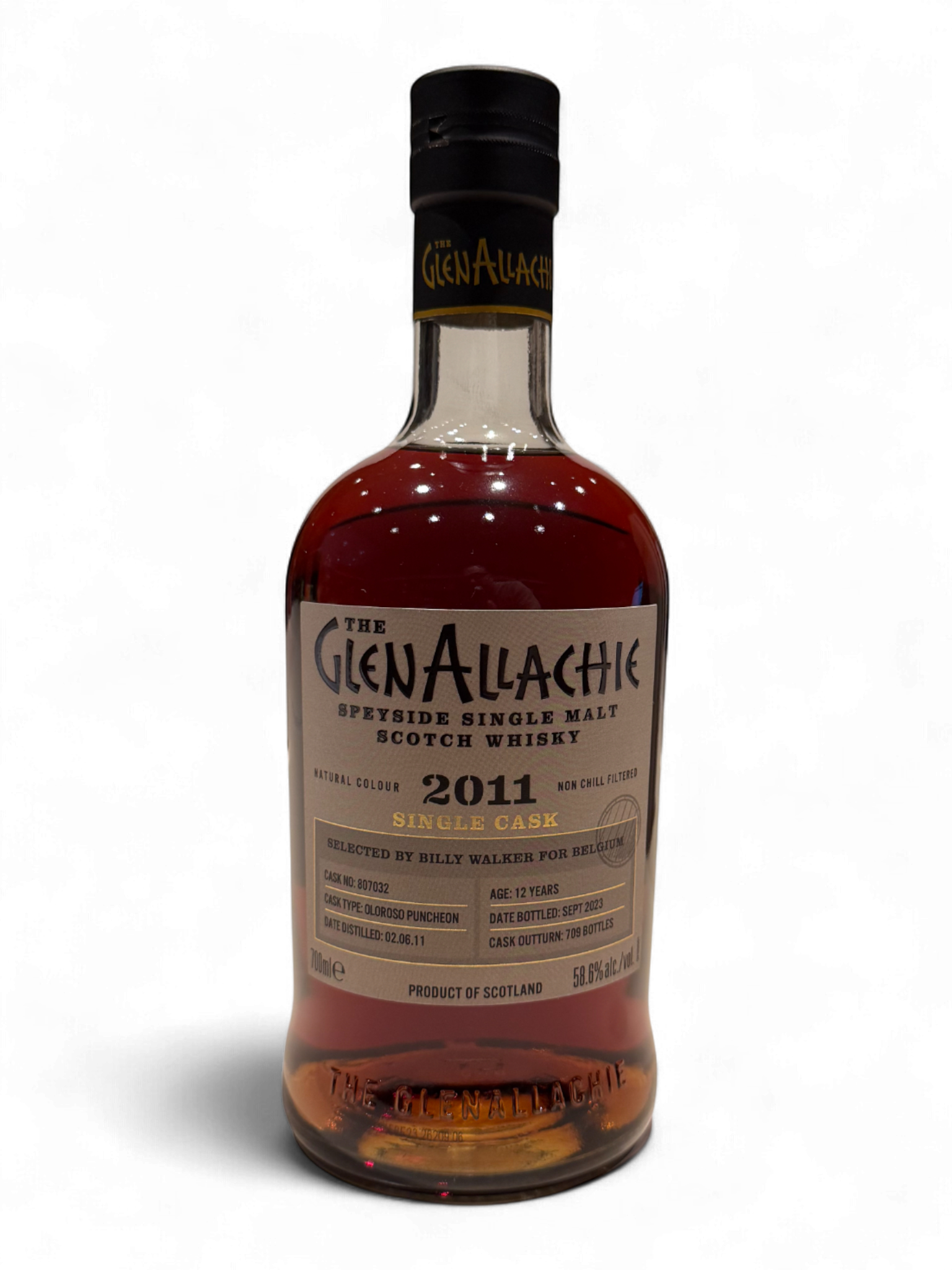 GlenAllachie 2011 12 Year Old Single Cask