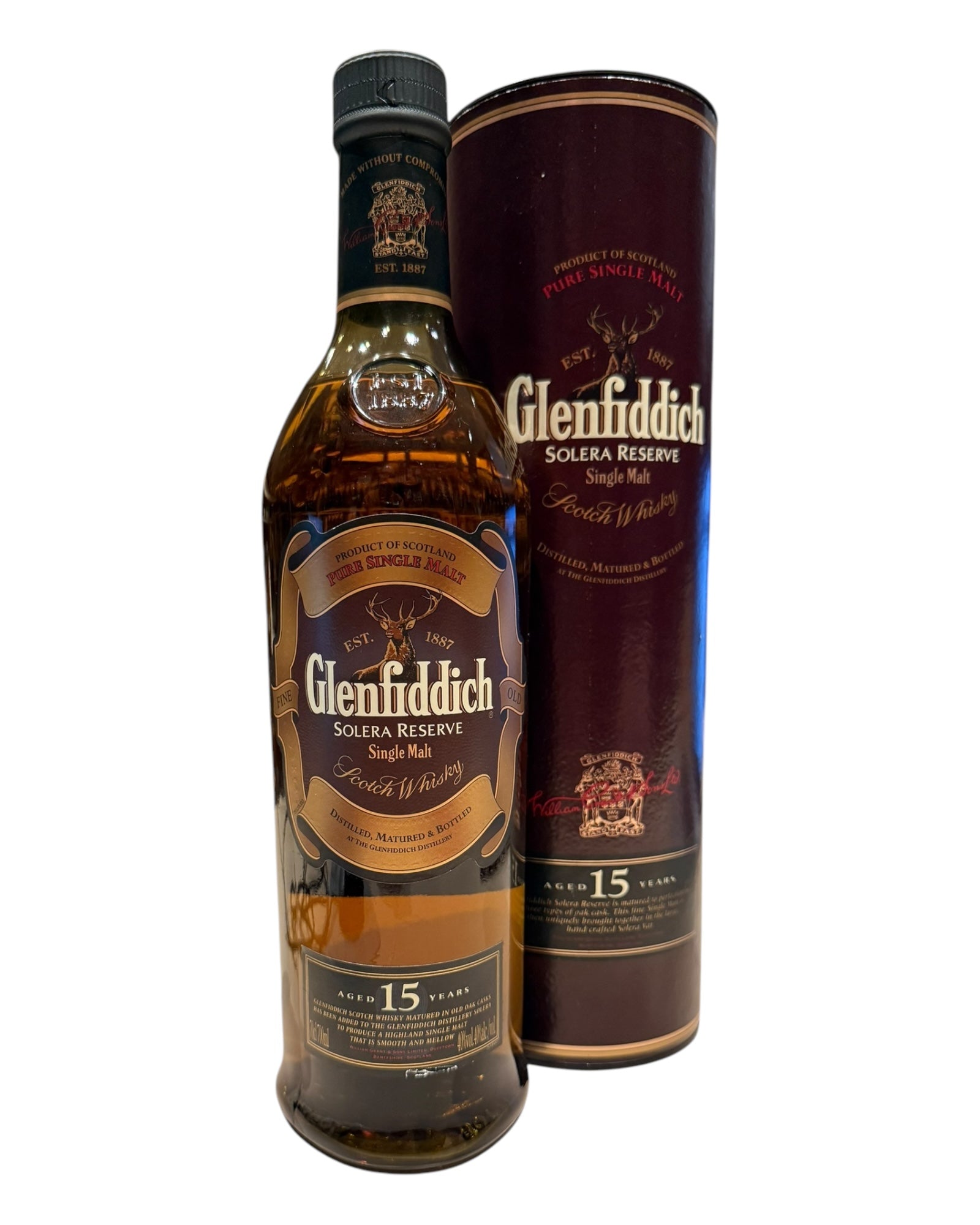 Glenfiddich 15 Year Old Solera Reserve - o