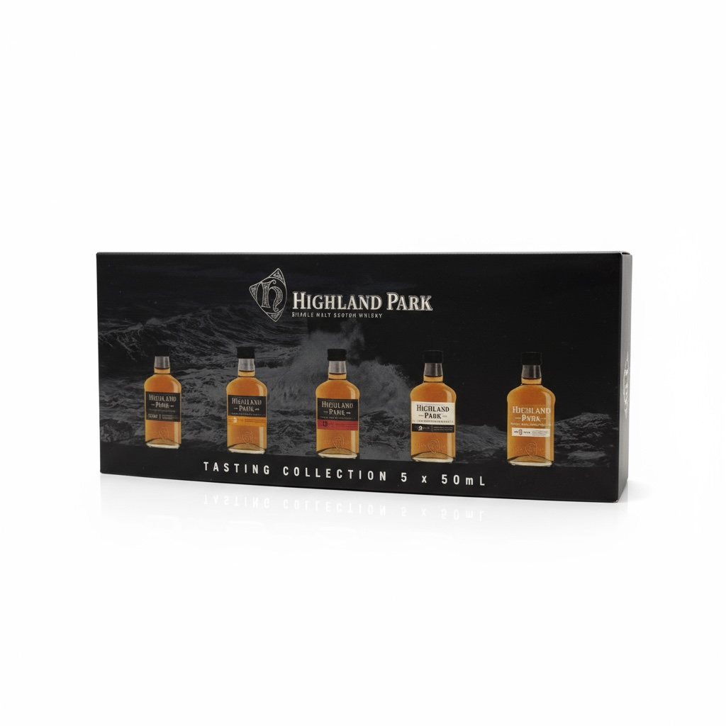 Highland Park Tasting Collection – Discover 5 Iconic Single Malts (12 to 30 Years) 5 x 50 ml