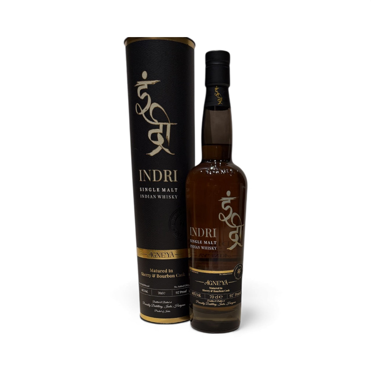 Indri Agneya 92° Proof Sherry Bourbon Cask