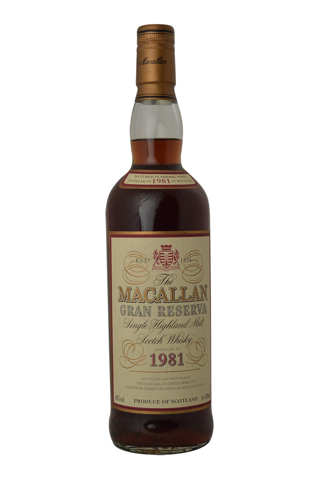 Macallan Gran Reserve 1981 - A piece of whisky history