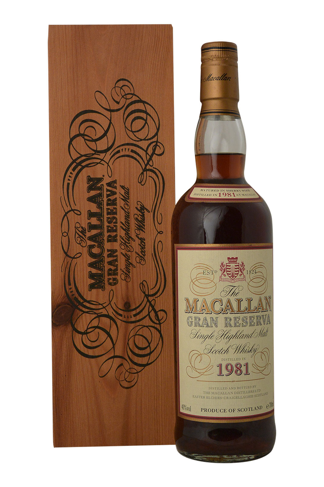 Macallan Gran Reserve 1981 - A piece of whisky history