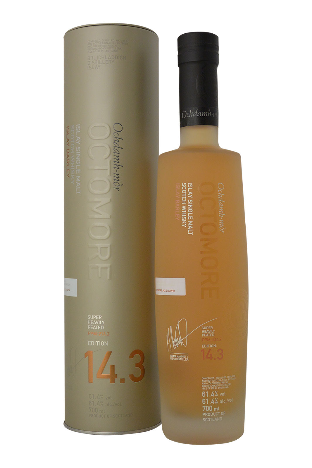Octomore Edition 14.3 5 Year Old Islay Barley - 214.2 PPM