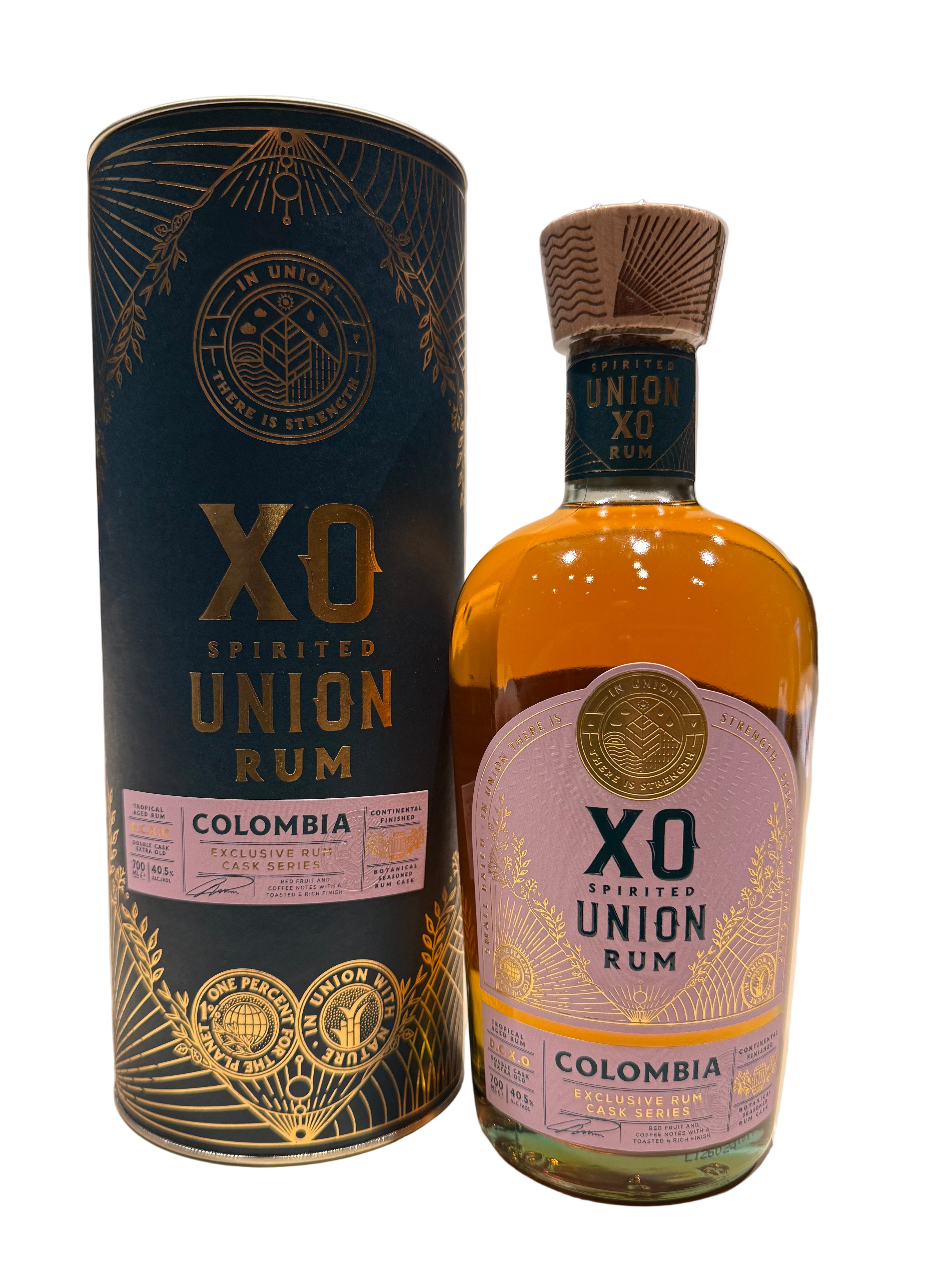 XO Spirited Union Rum Colombia - Exclusive Rum Cask Series