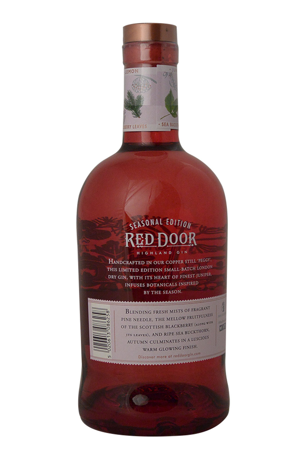 Red Door Gin Autumn Botanicals