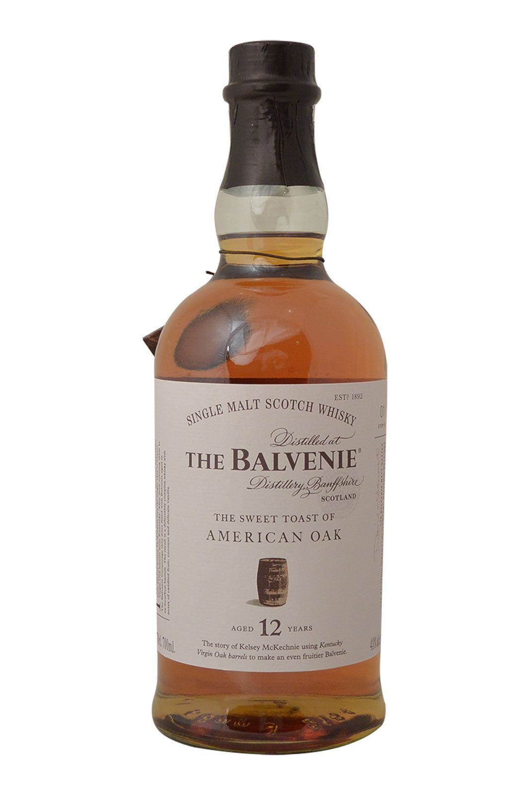 Balvenie 12 Year Old  Sweet Toast of American Oak