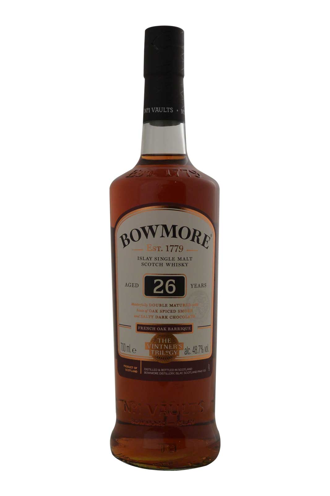 Bowmore 26 Year Old French Oak Barrique - The Vintner's Trilogy
