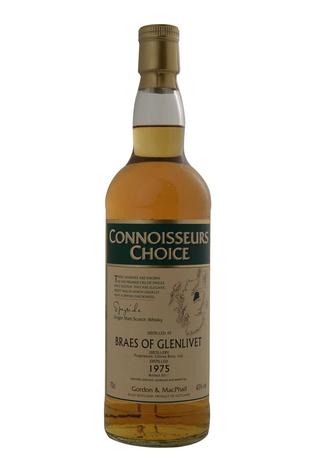 Braes of Glenlivet 1975 Gordon & MacPhail Connoisseurs Choice
