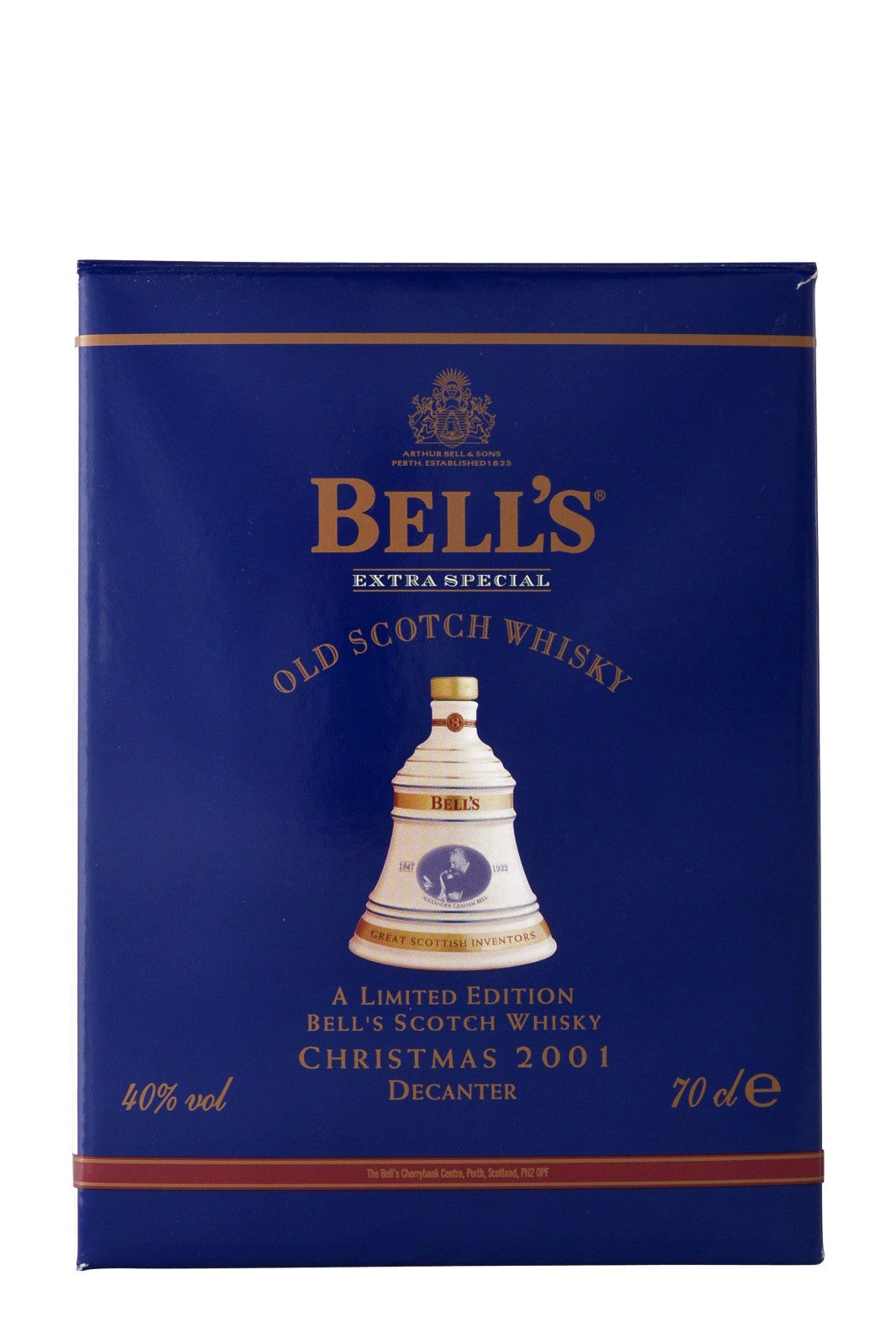 Bell's Christmas Decanter 2001
