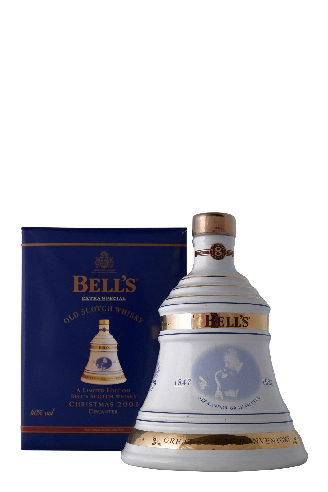 Bell's Christmas Decanter 2001