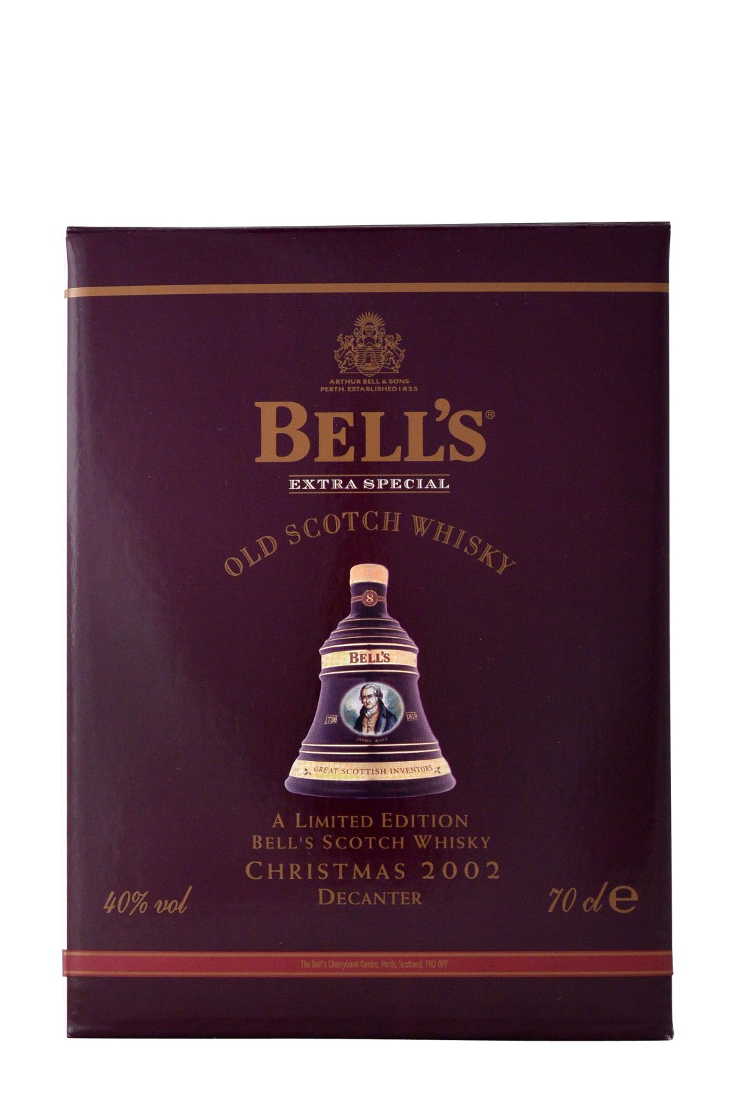 Carafe de Noël de Bell 2002