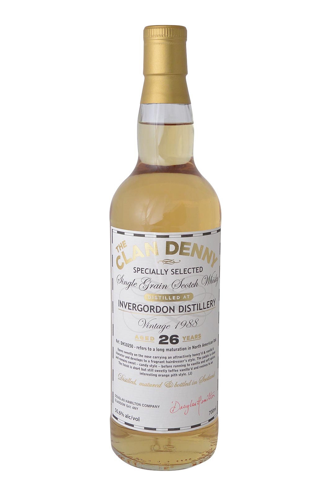 Clan Denny Invergordon Distillery 26 Year Old
