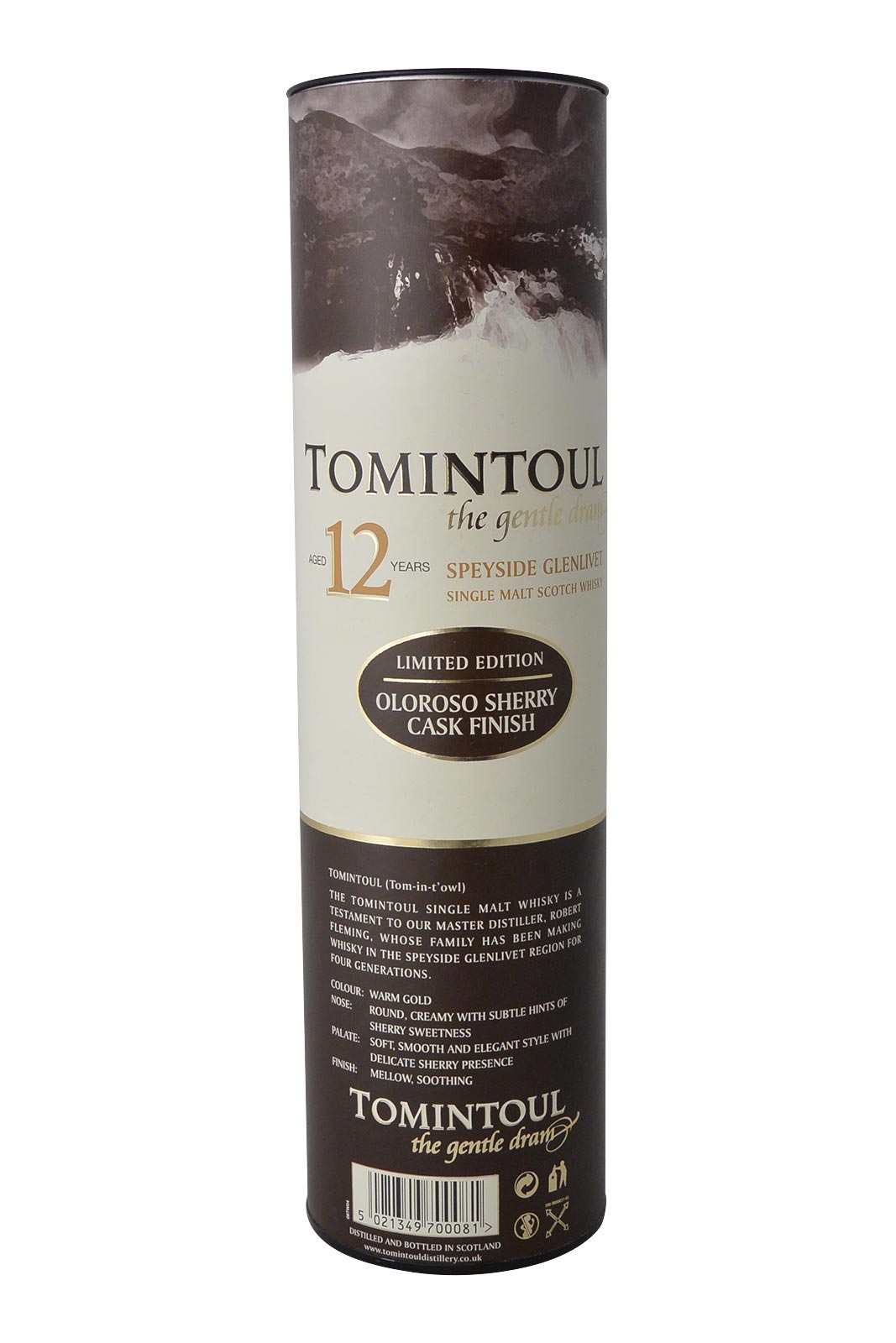 Tomintoul 12 ans Oloroso Sherry Cask