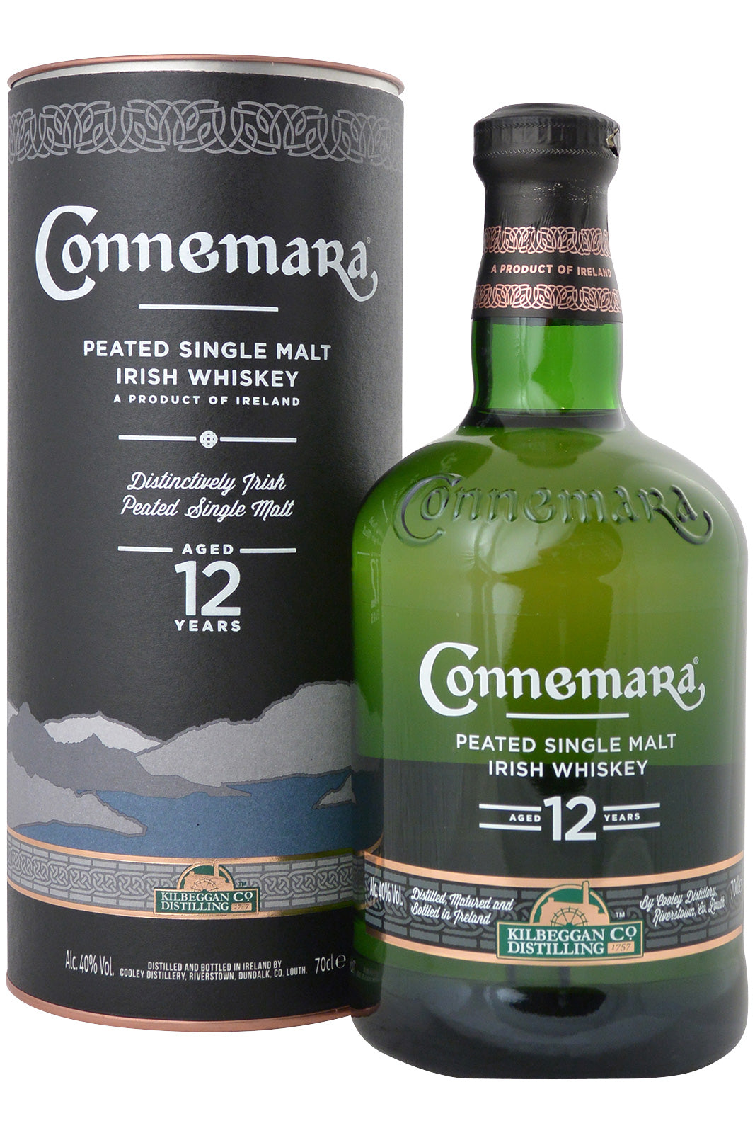 Connemara Peated Single Malt Irish Whiskey 12 year old 750ml - Argonaut  Wine & Liquor