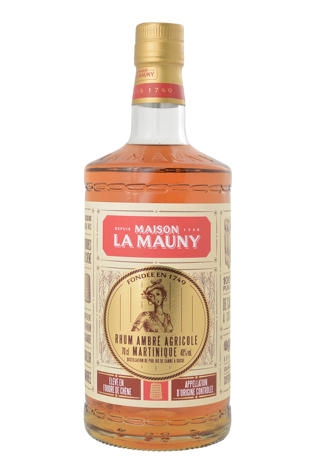 Maison La Mauny Rhum Ambre Agricole