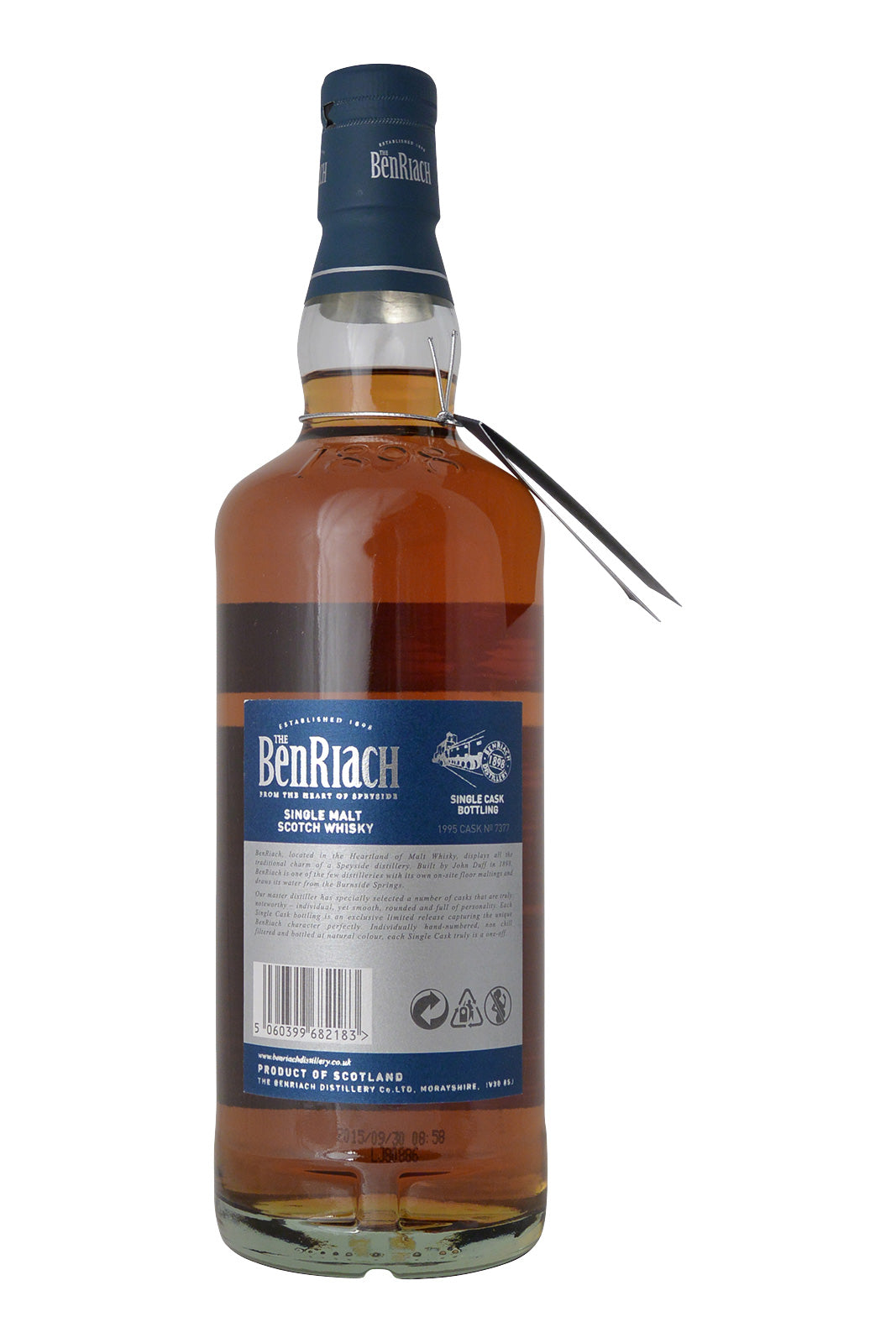 Benriach 1995 Cask N°7377 Oloroso Butt -