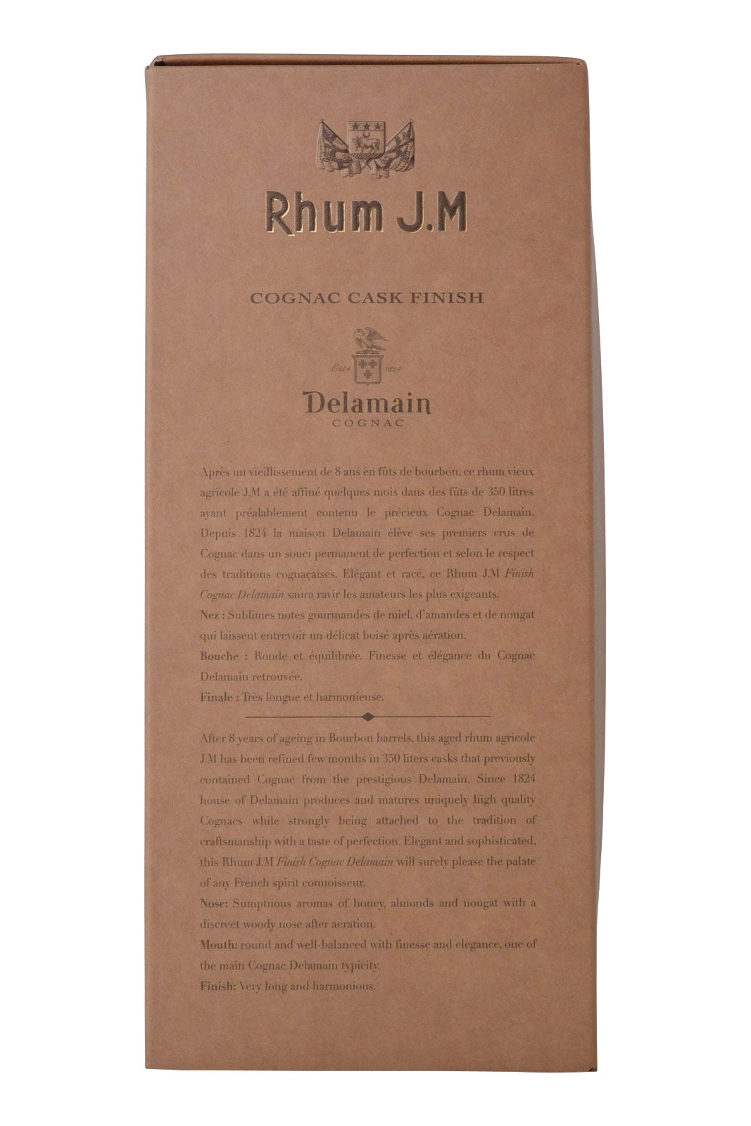 J.M. Rhum Agricole Cognac Delamain