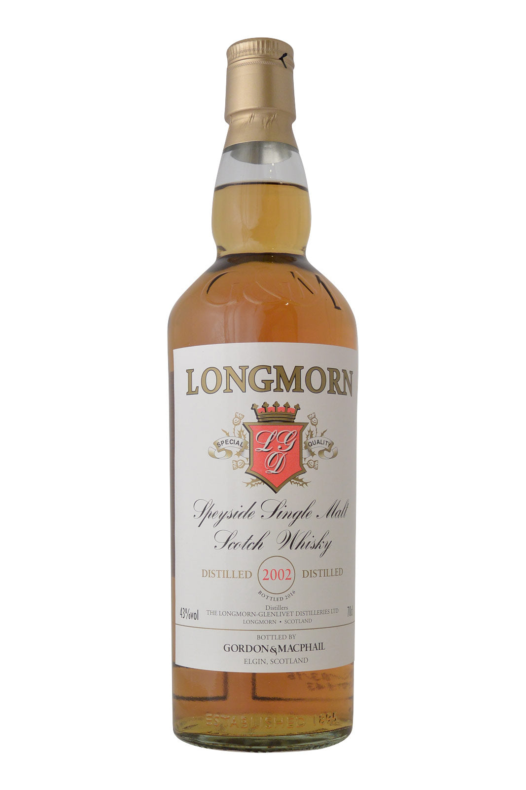 Longmorn 2002 bottling 2016 Gordon & MacPhail