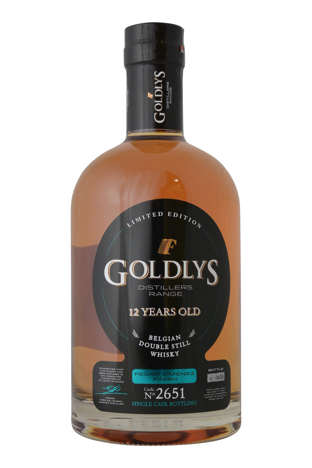 Goldlys 12 Year Old Double Still Cask N°2651