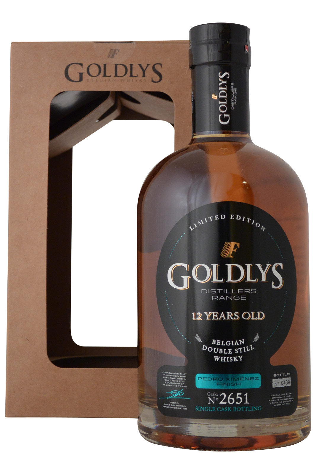 Goldlys 12 Year Old Double Still Cask N°2651