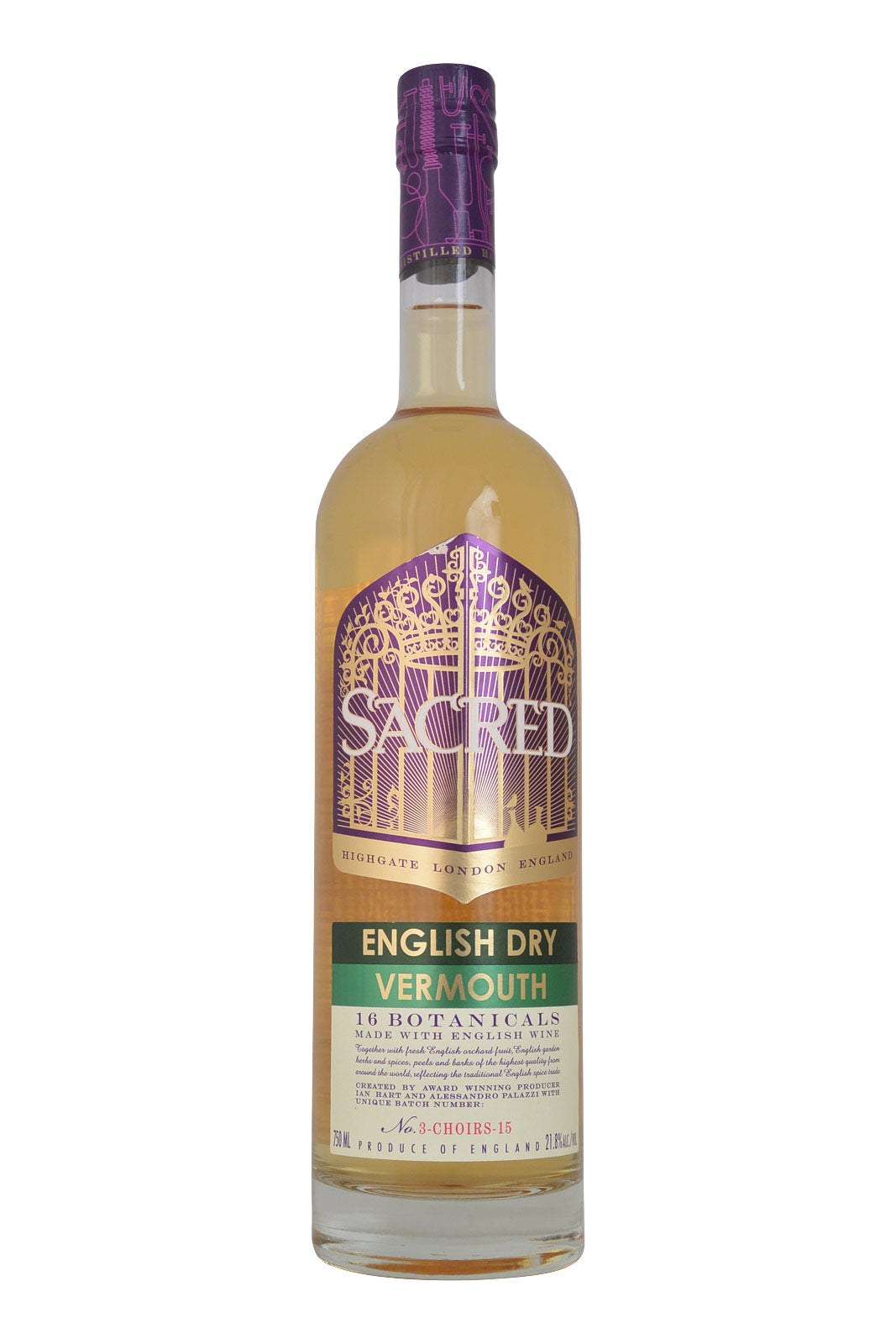 Sacred English Dry Vermouth