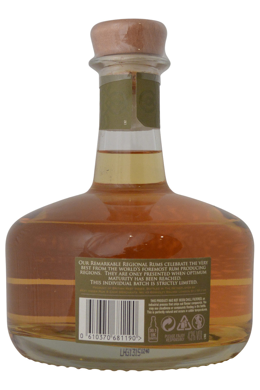British West Indies Rum XO