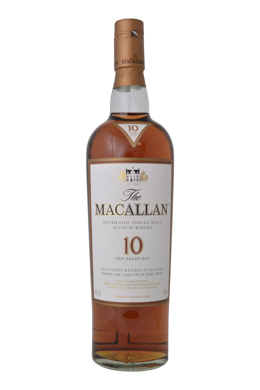 Macallan 10 Year Old Sherry Oak