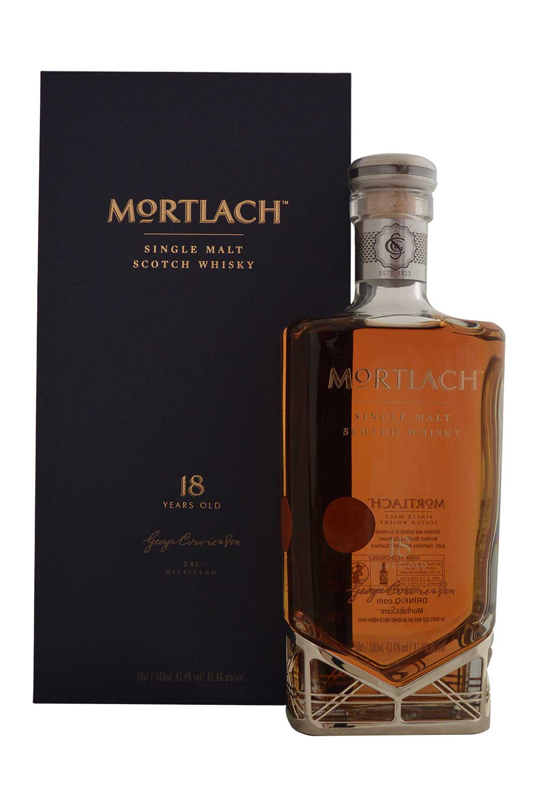 Mortlach 18 Year Old Single Malt Scotch Whisky (2014 Release)