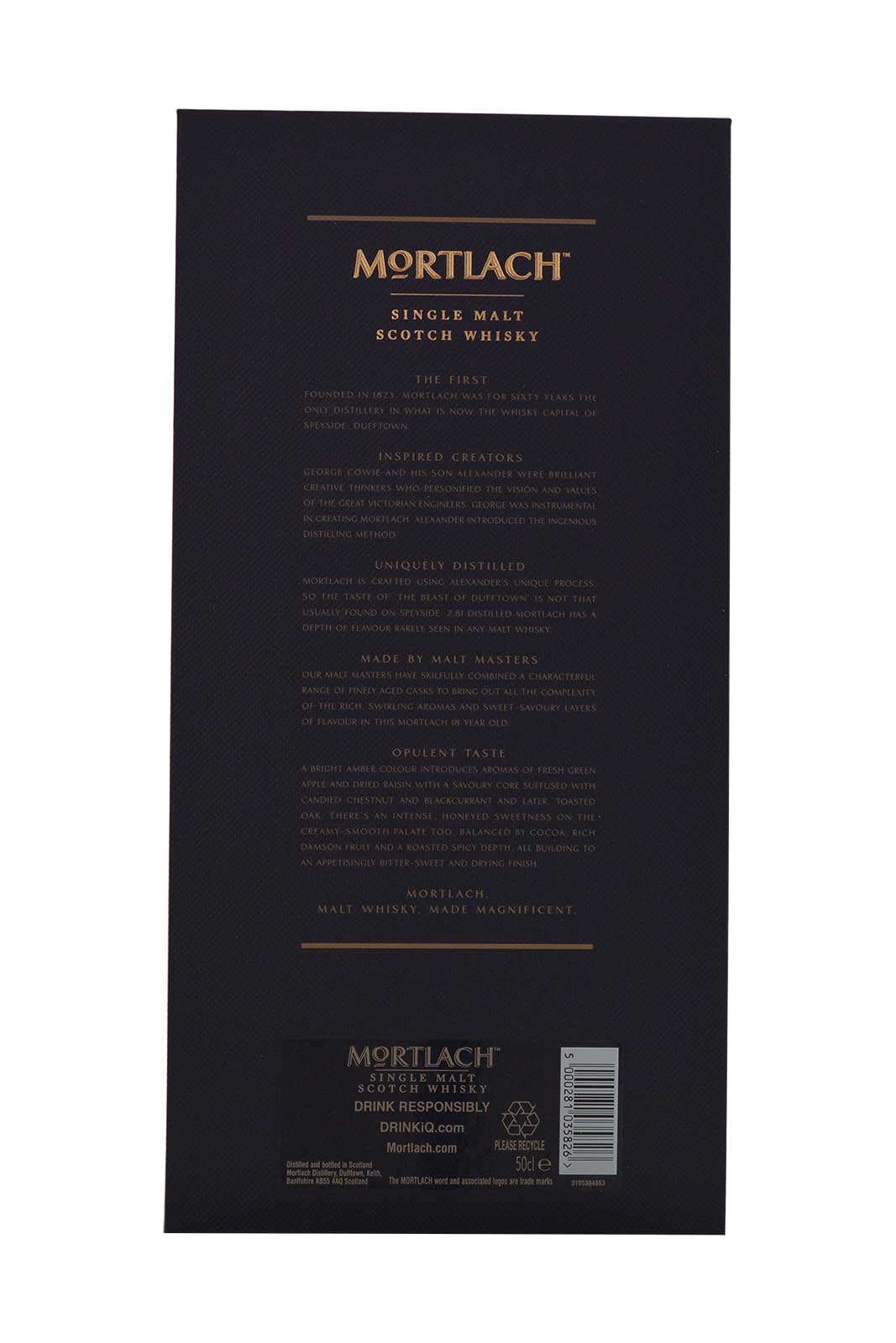 Mortlach 18 Year Old Single Malt Scotch Whisky (2014 Release)